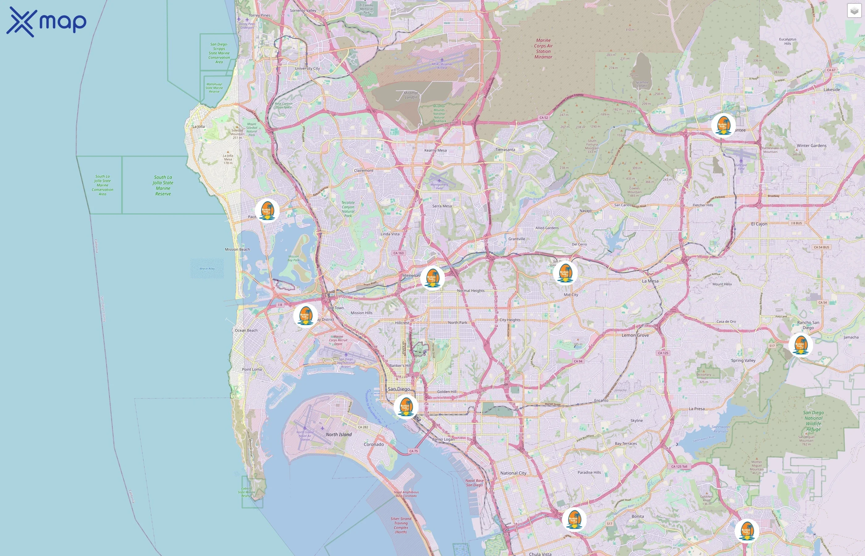 Broken Yolk Cafe traffic data