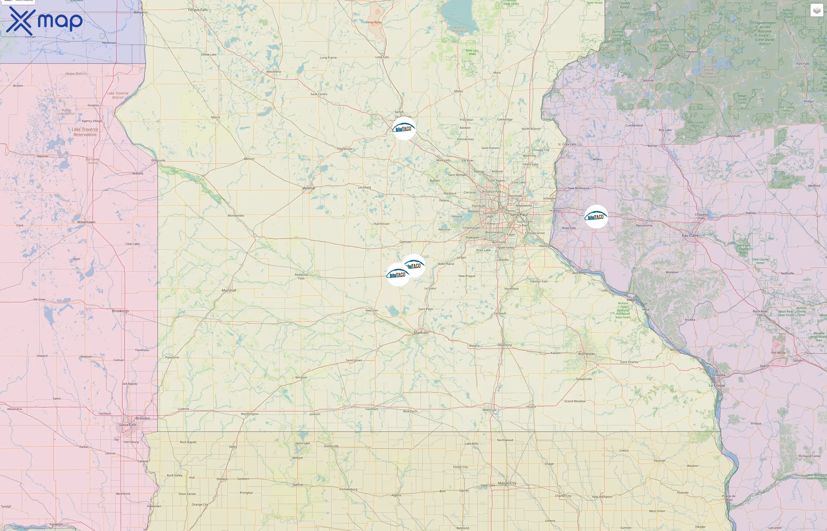 BluTaco street hotspots