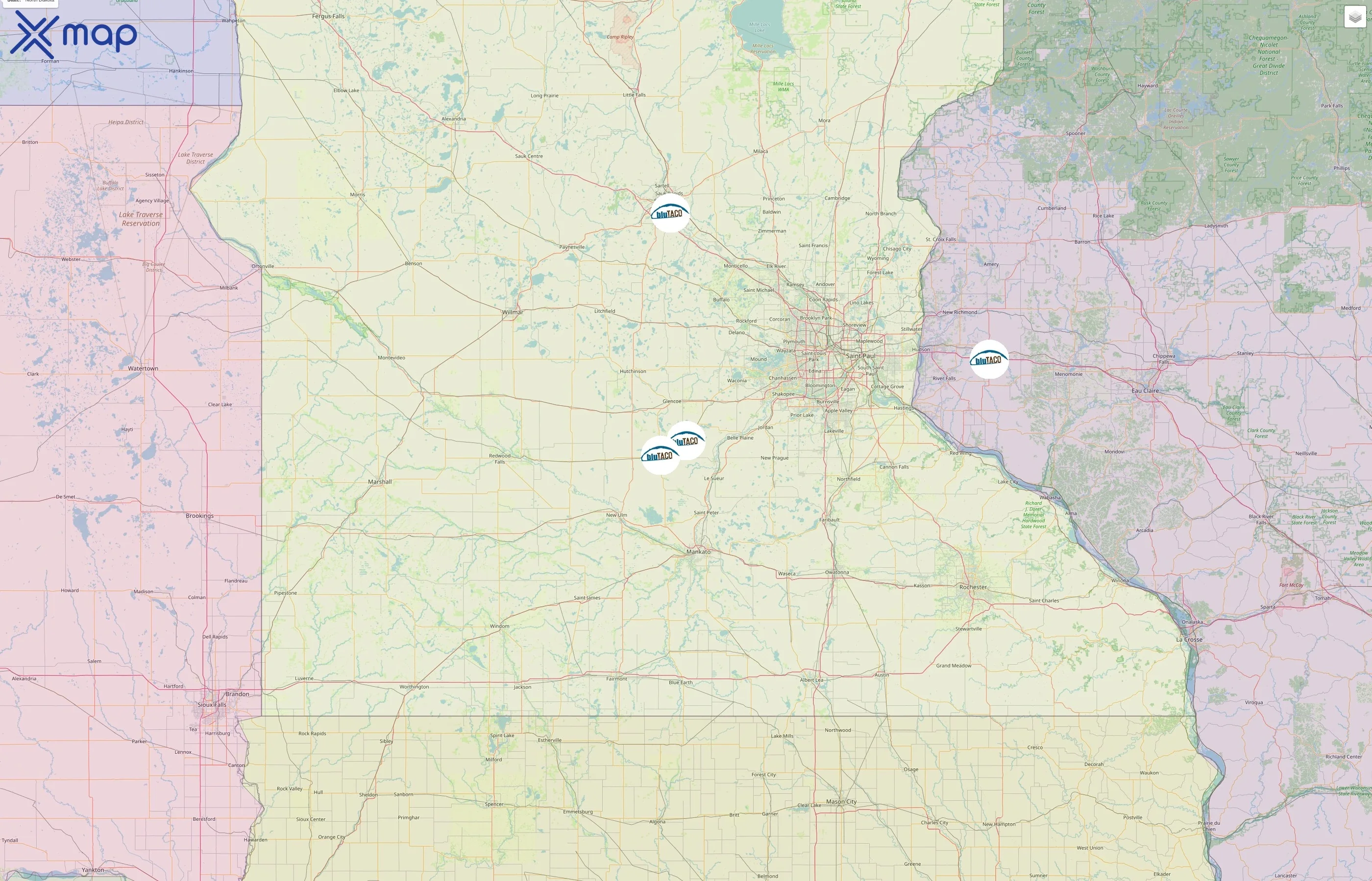 BluTaco street hotspots