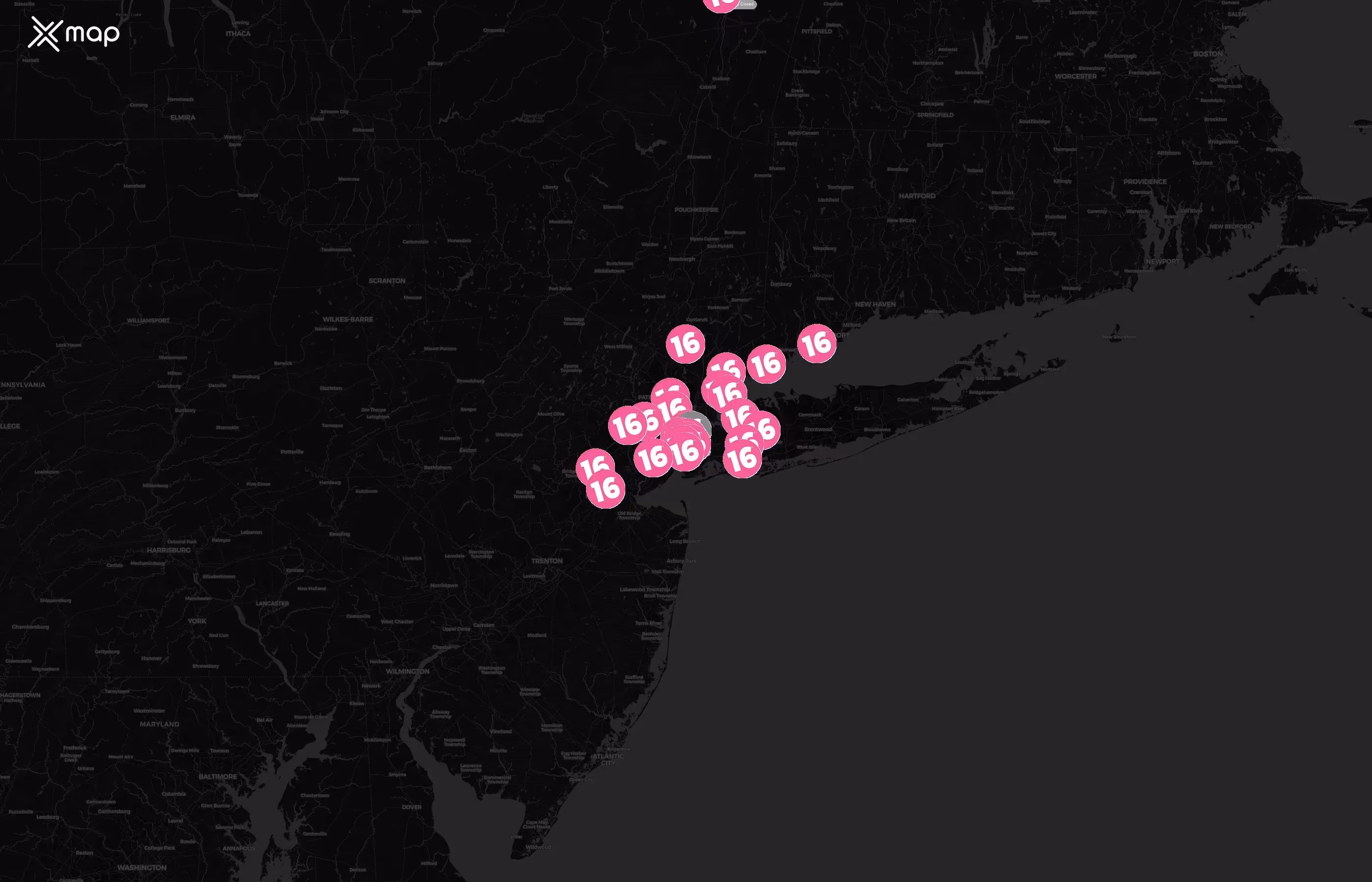 16 Handles city distribution