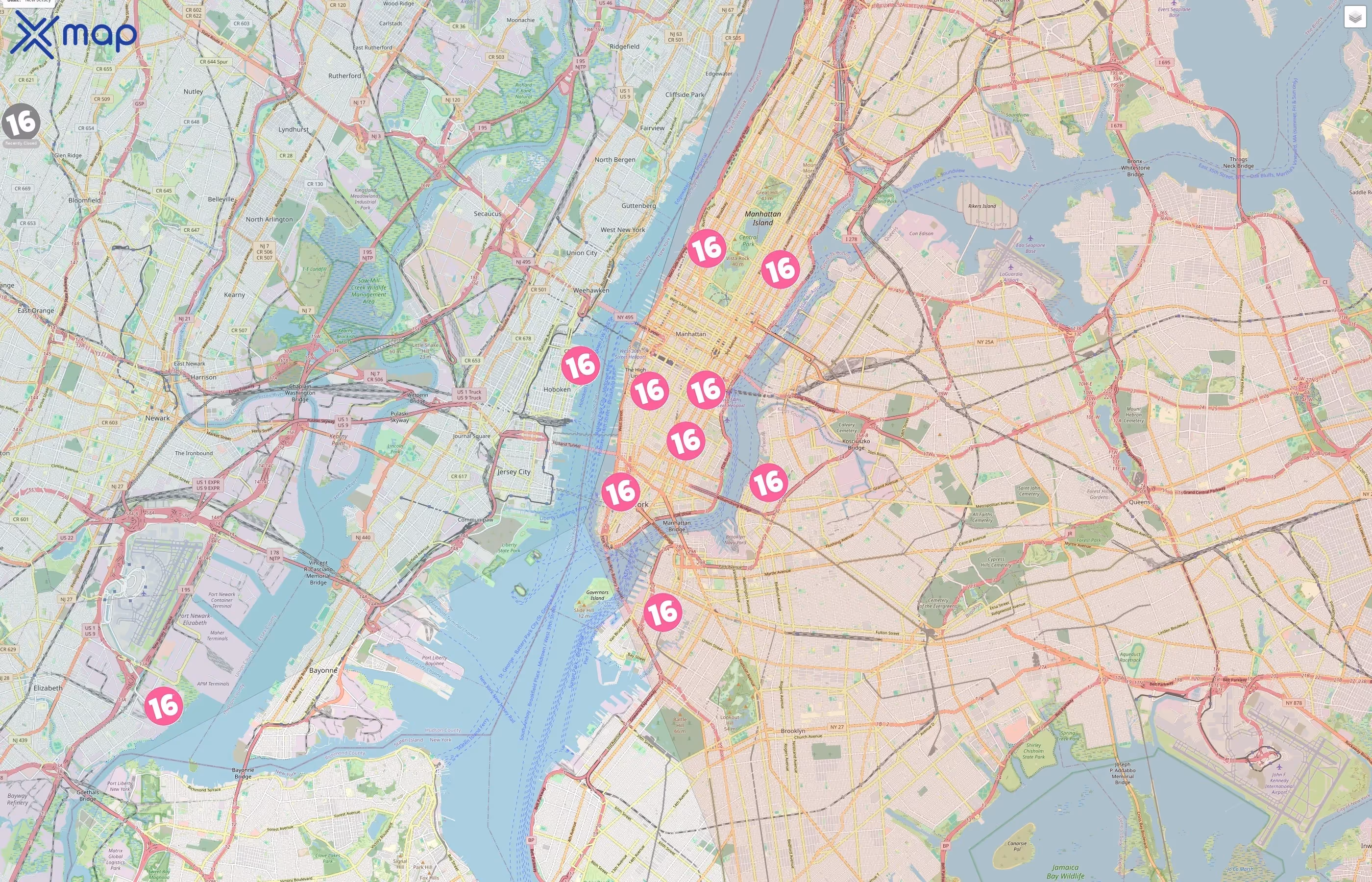16 Handles traffic data