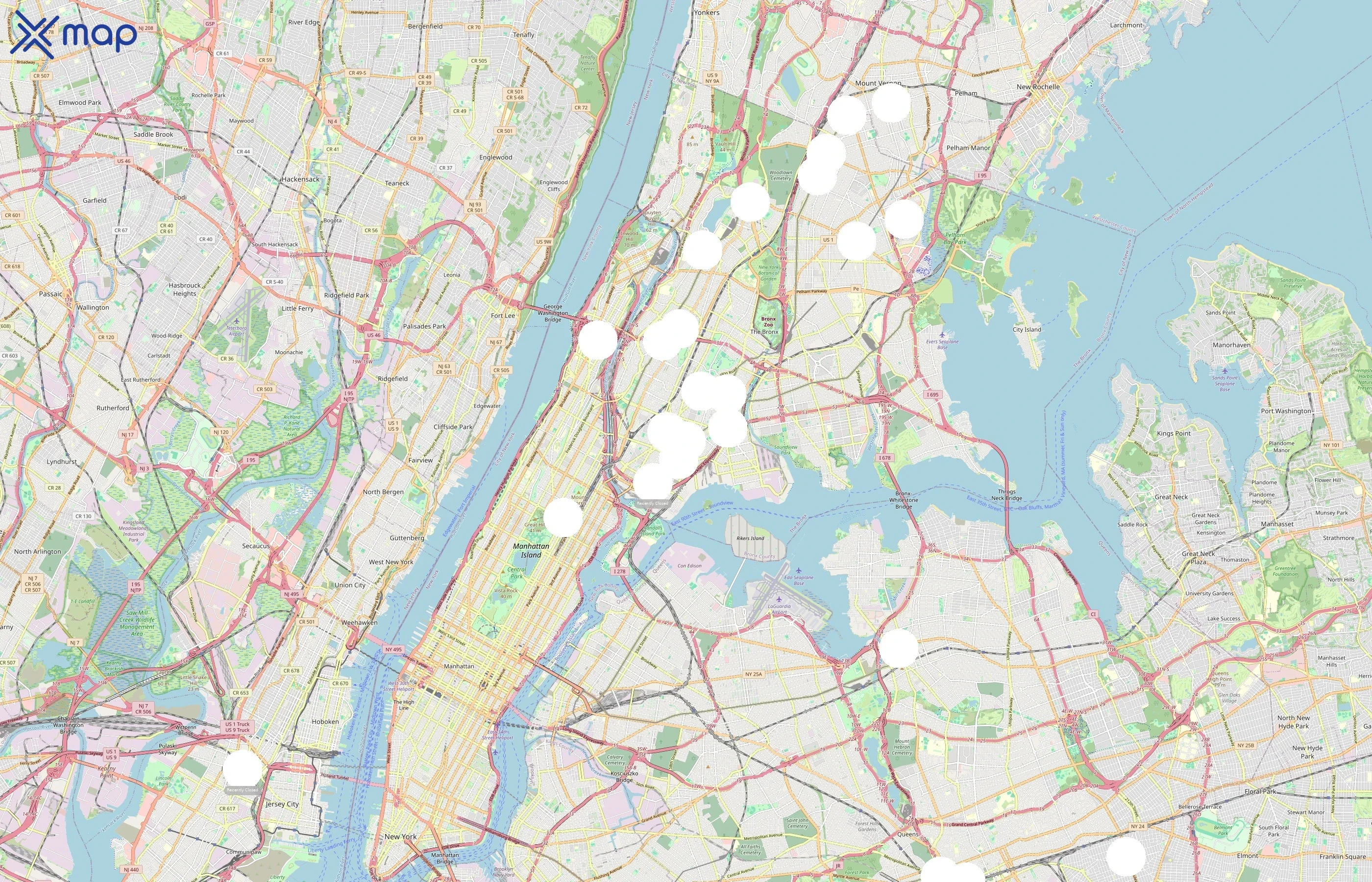 Kennedy Fried Chicken area coverage