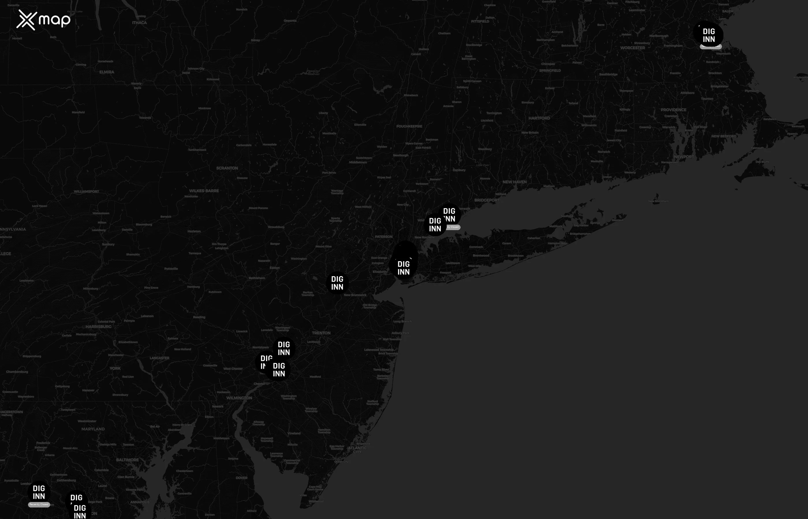 Dig Inn city distribution
