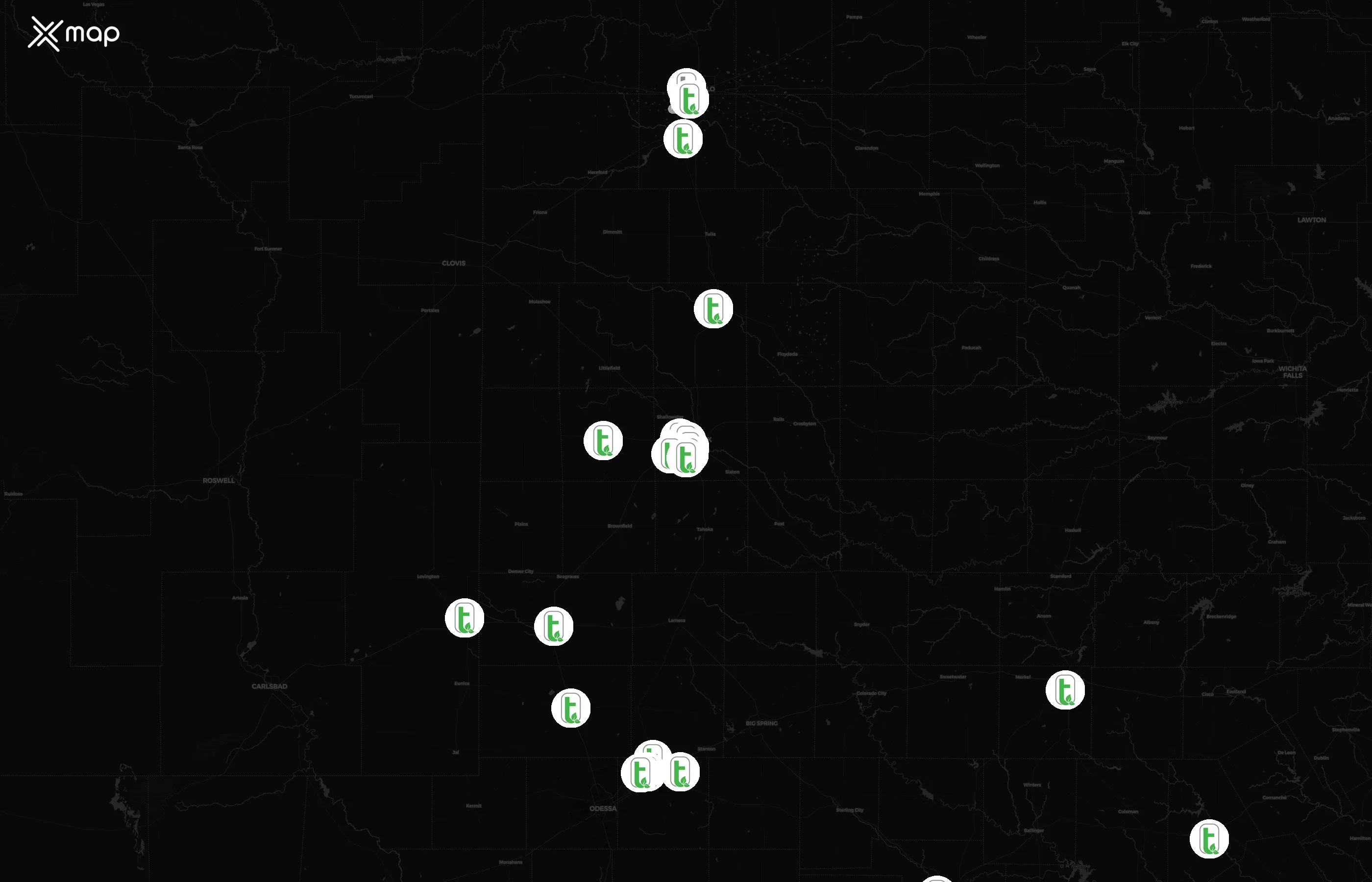 Tea2Go city distribution