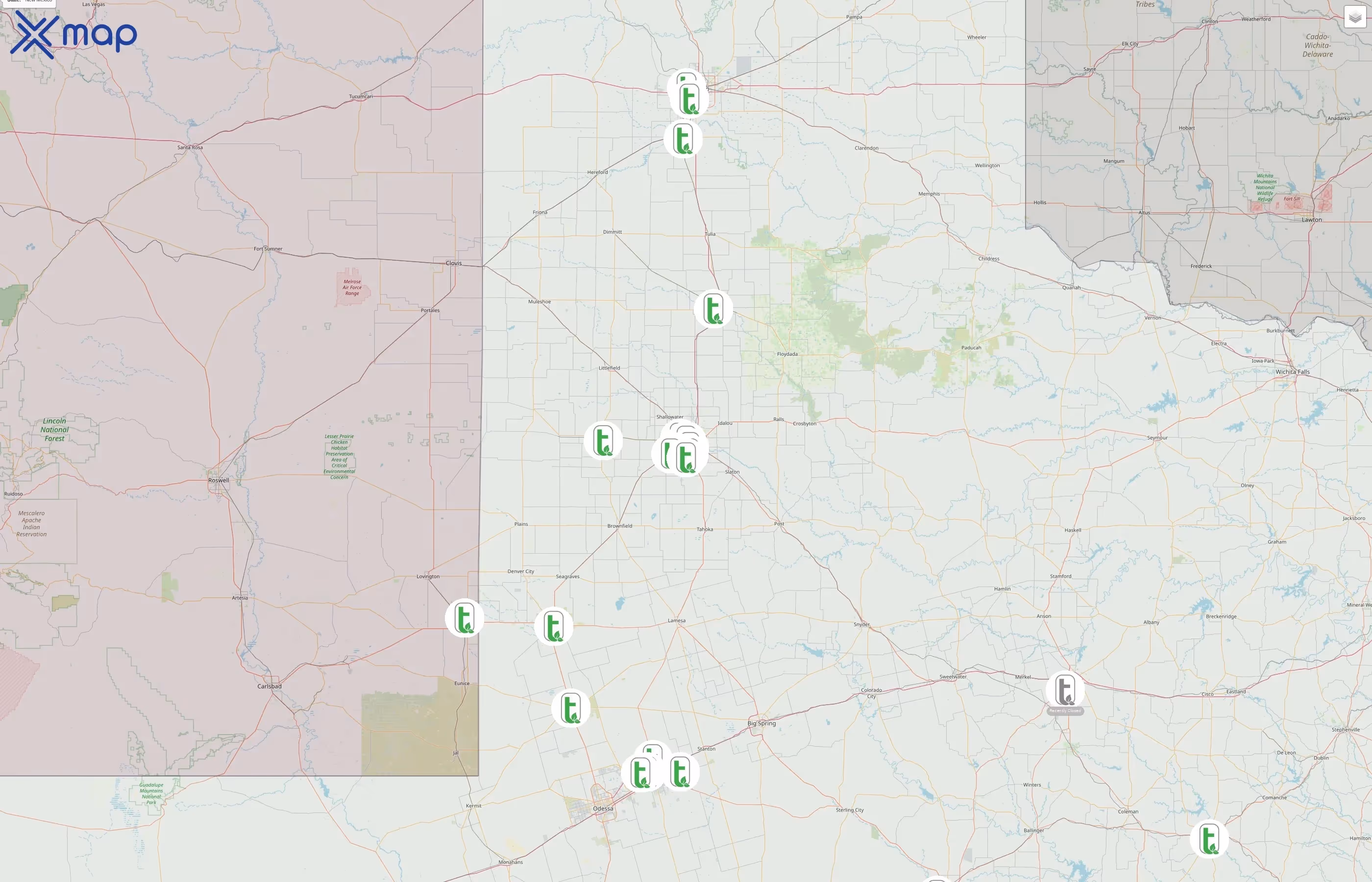 Tea2Go street hotspots