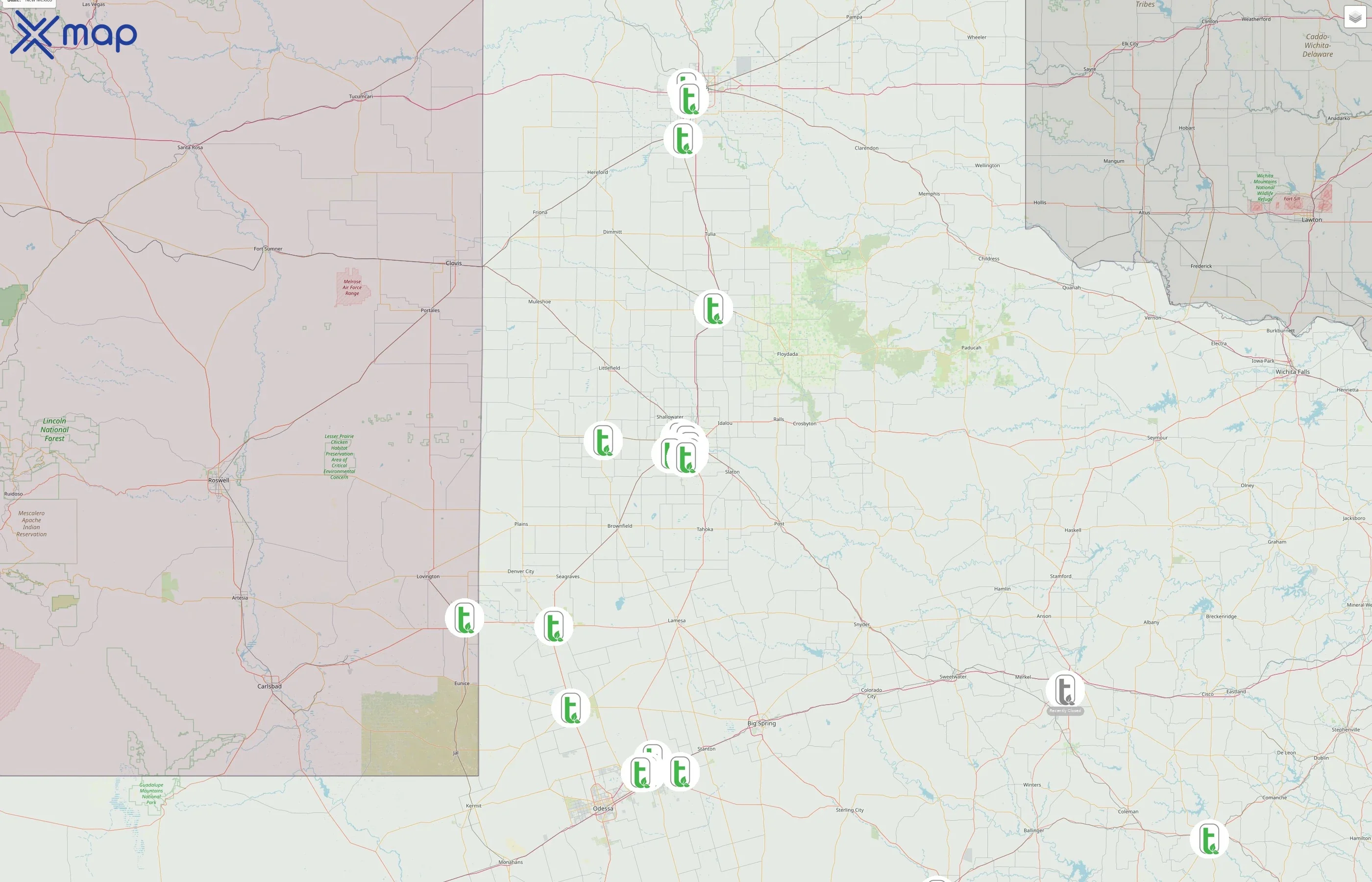 Tea2Go street hotspots