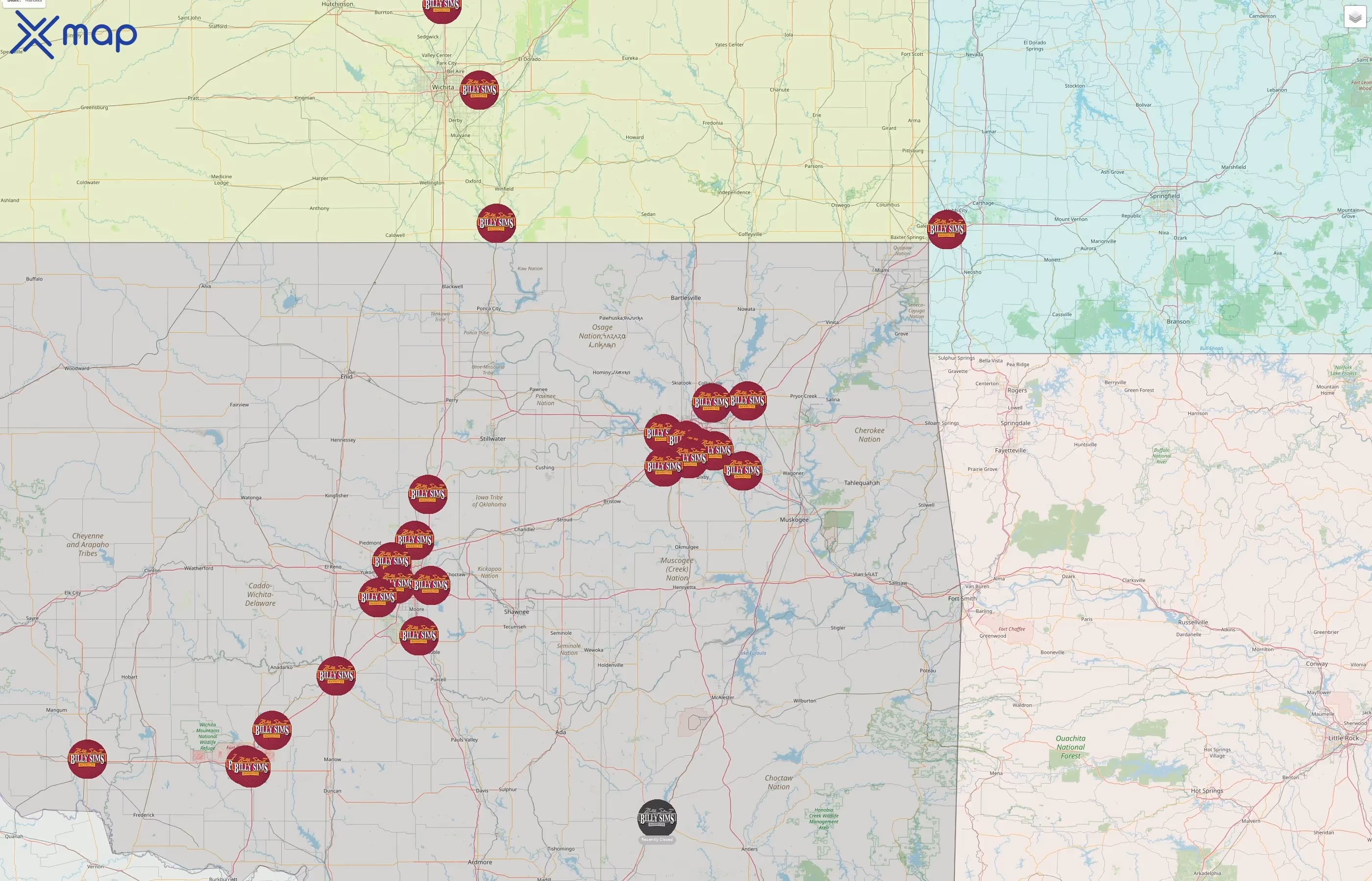 Billy Sims BBQ street hotspots