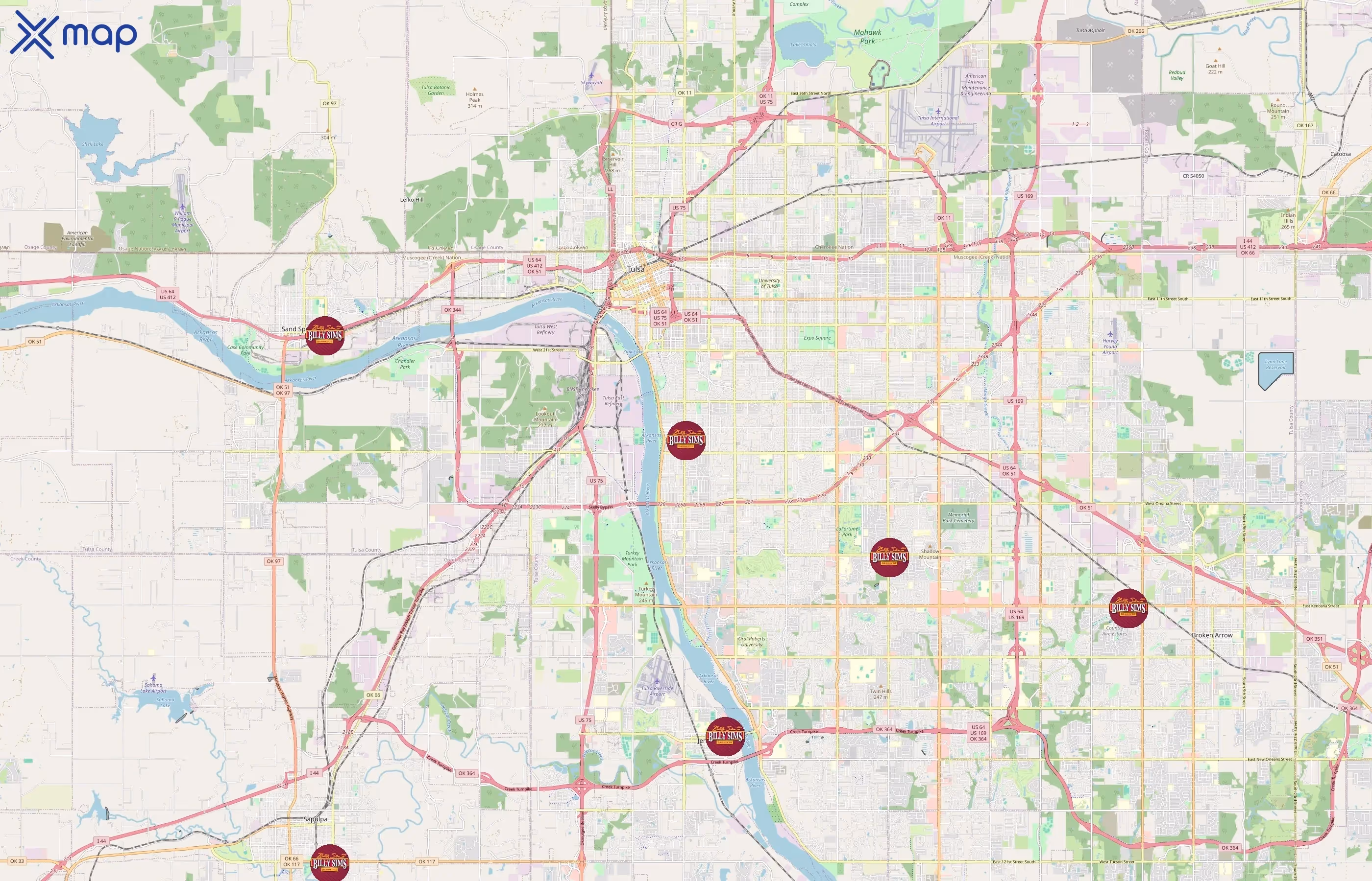 Billy Sims BBQ area coverage