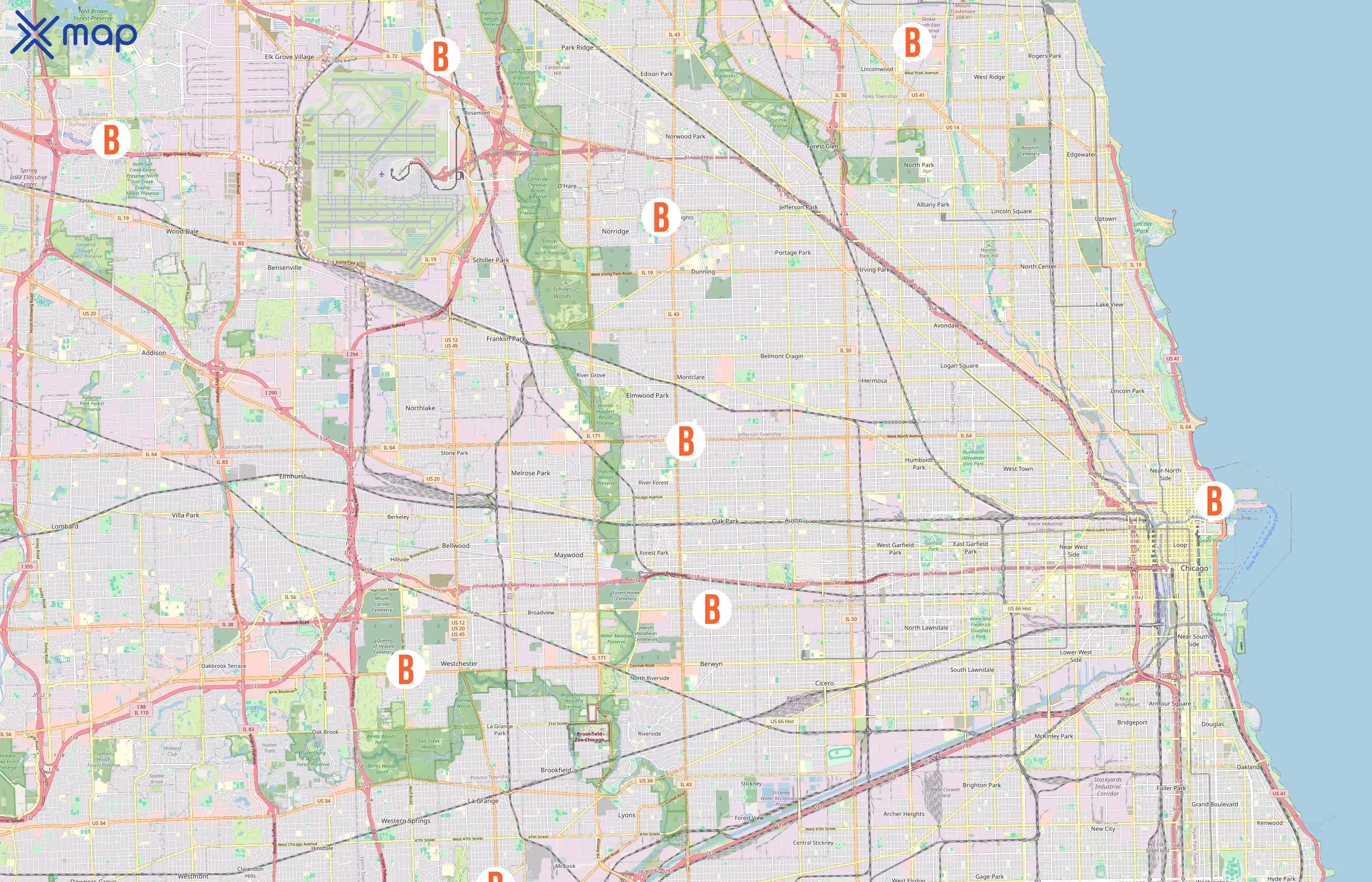 Buona area coverage