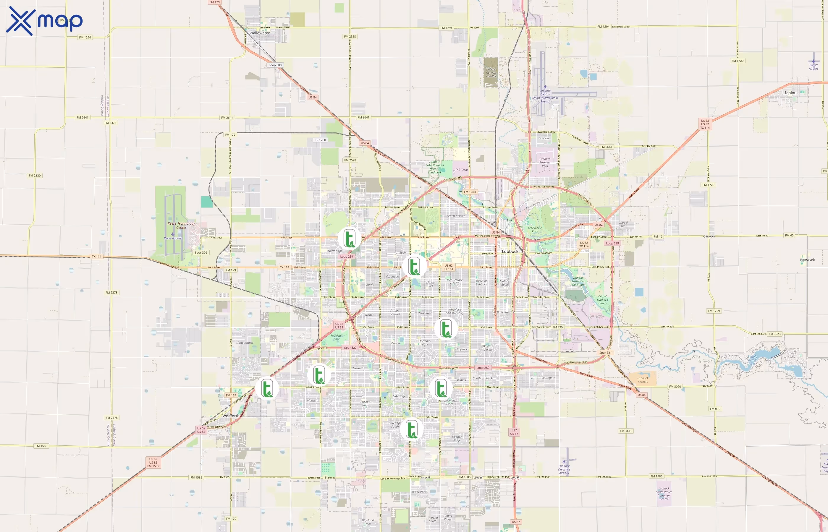 Tea2Go area coverage