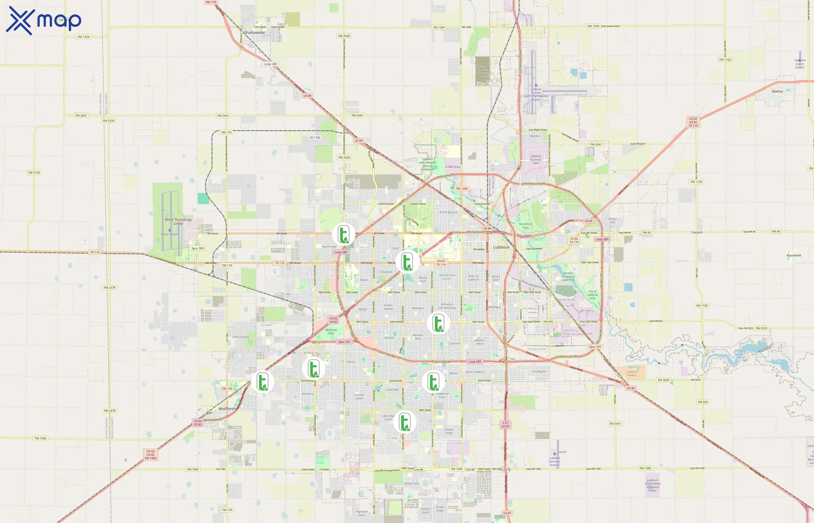 Tea2Go area coverage