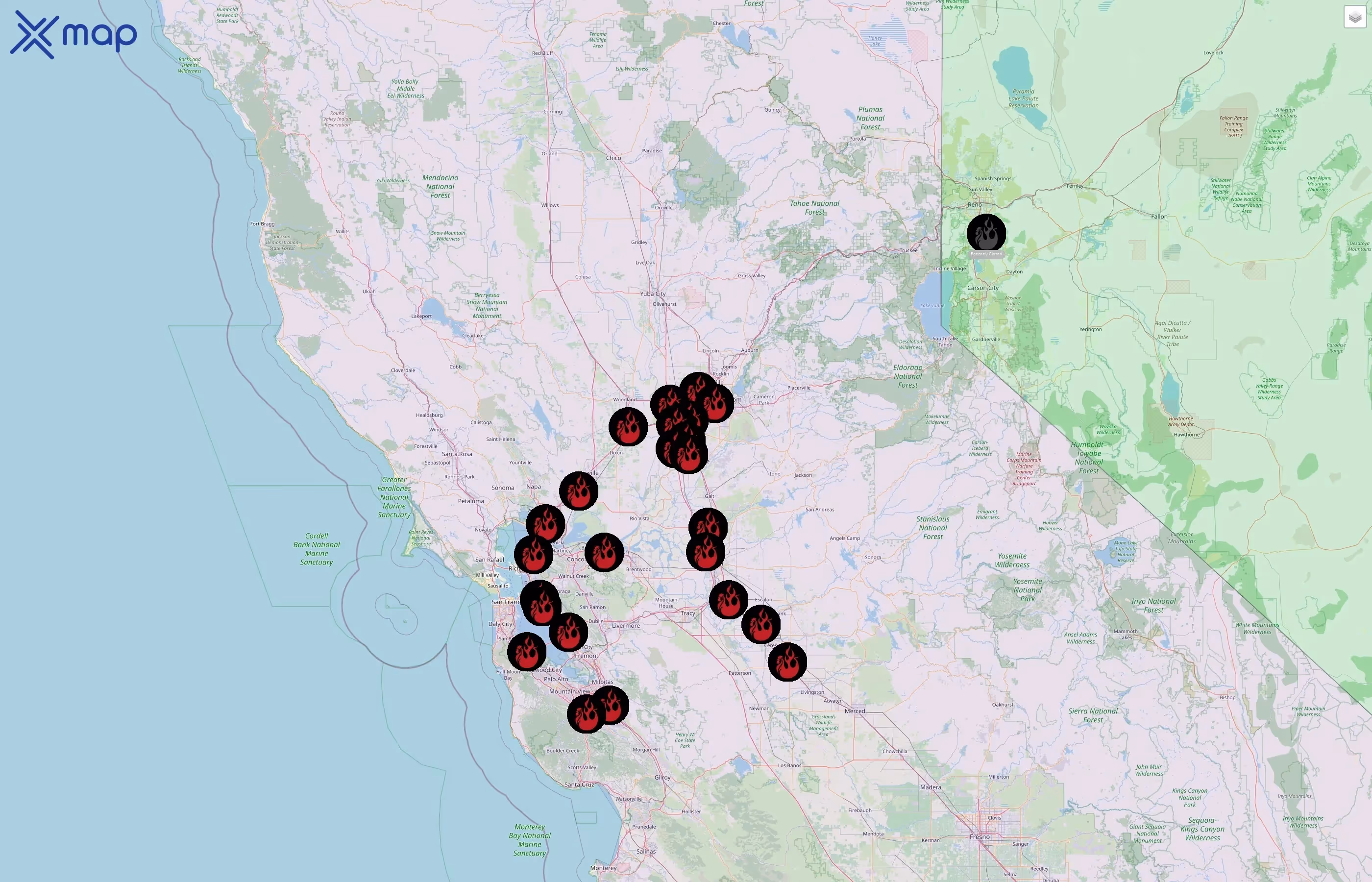 Fire Wings street hotspots