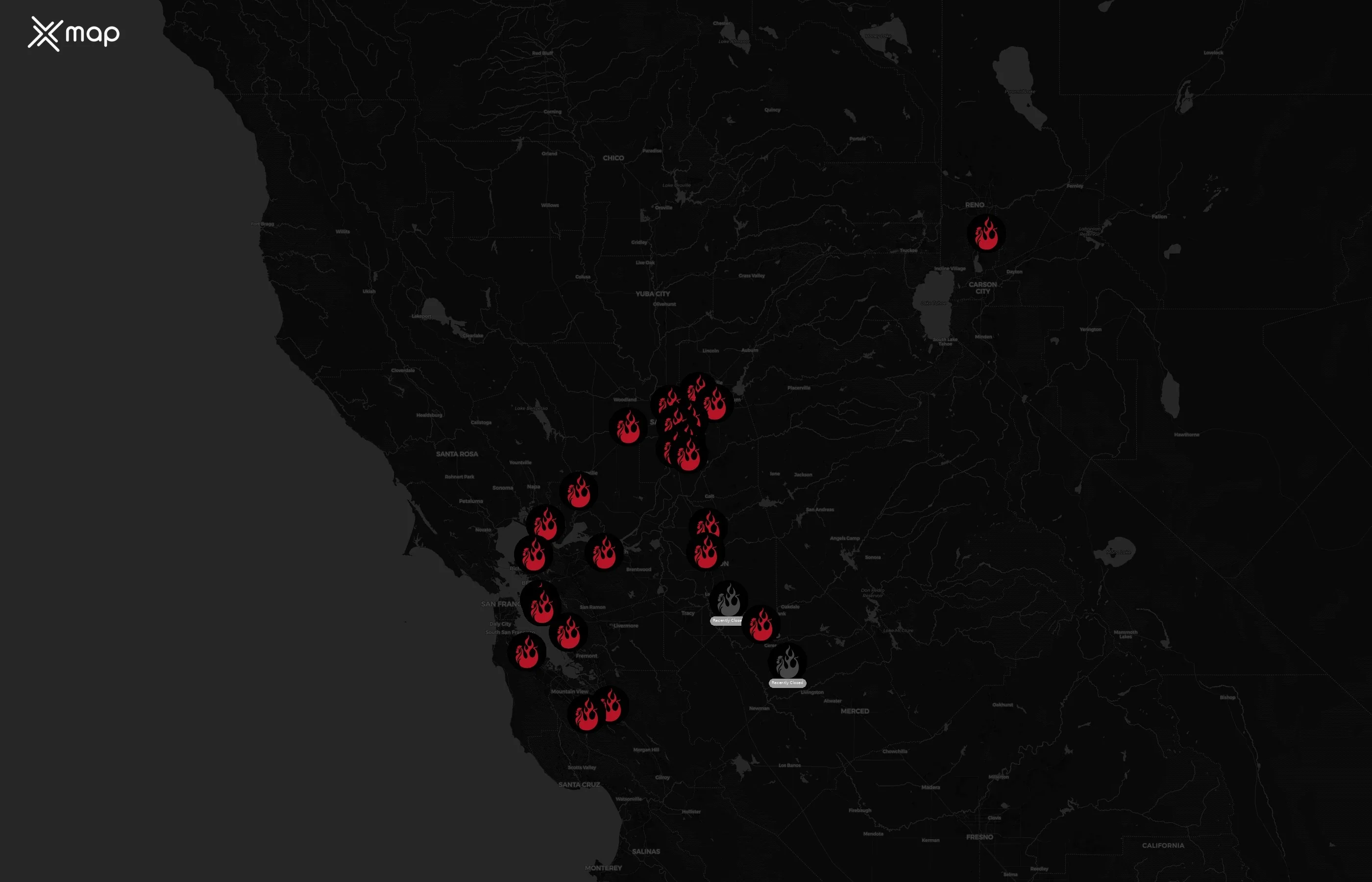 Fire Wings city distribution