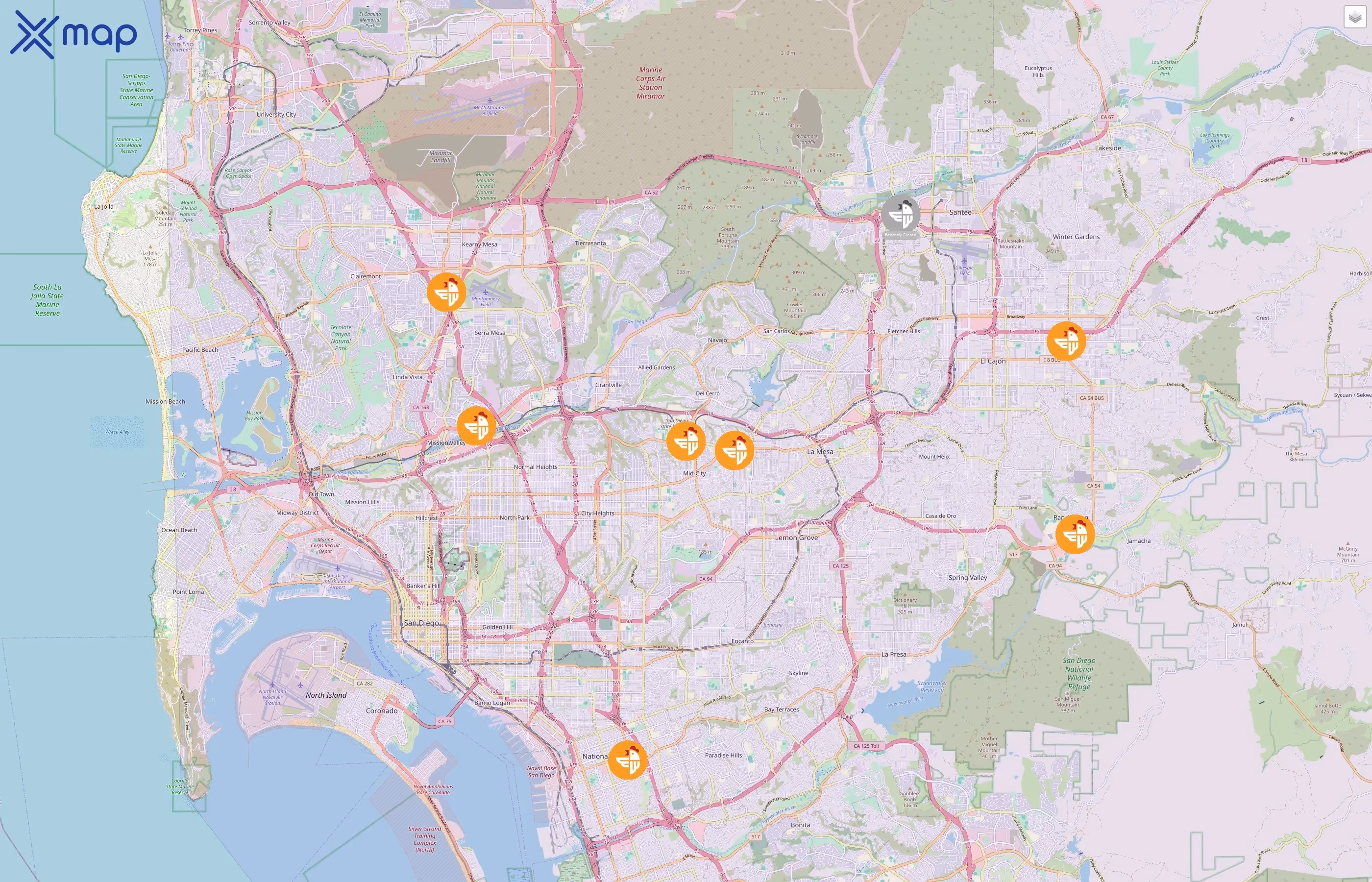 Epic Wings traffic data