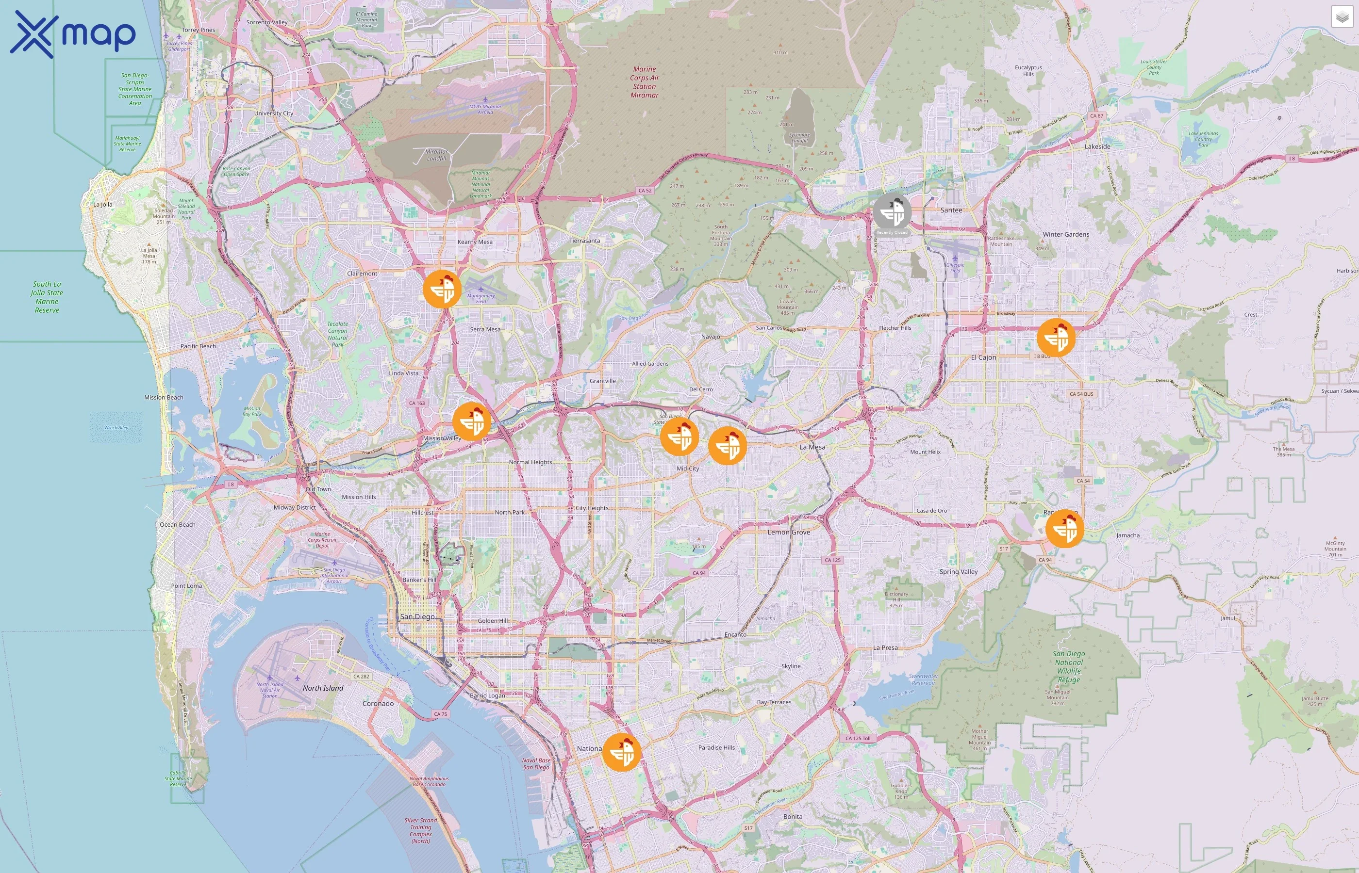 Epic Wings traffic data