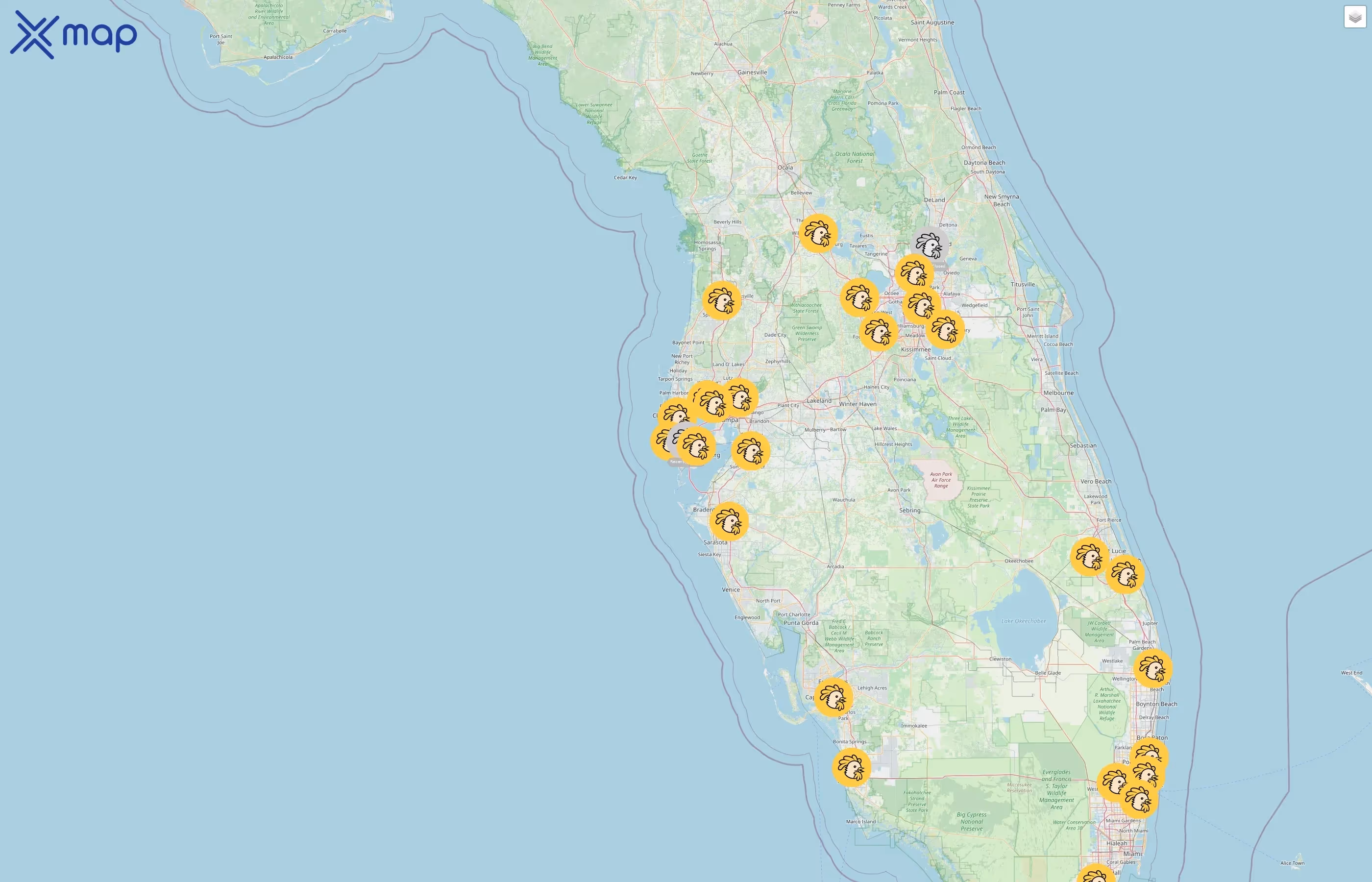 PDQ street hotspots