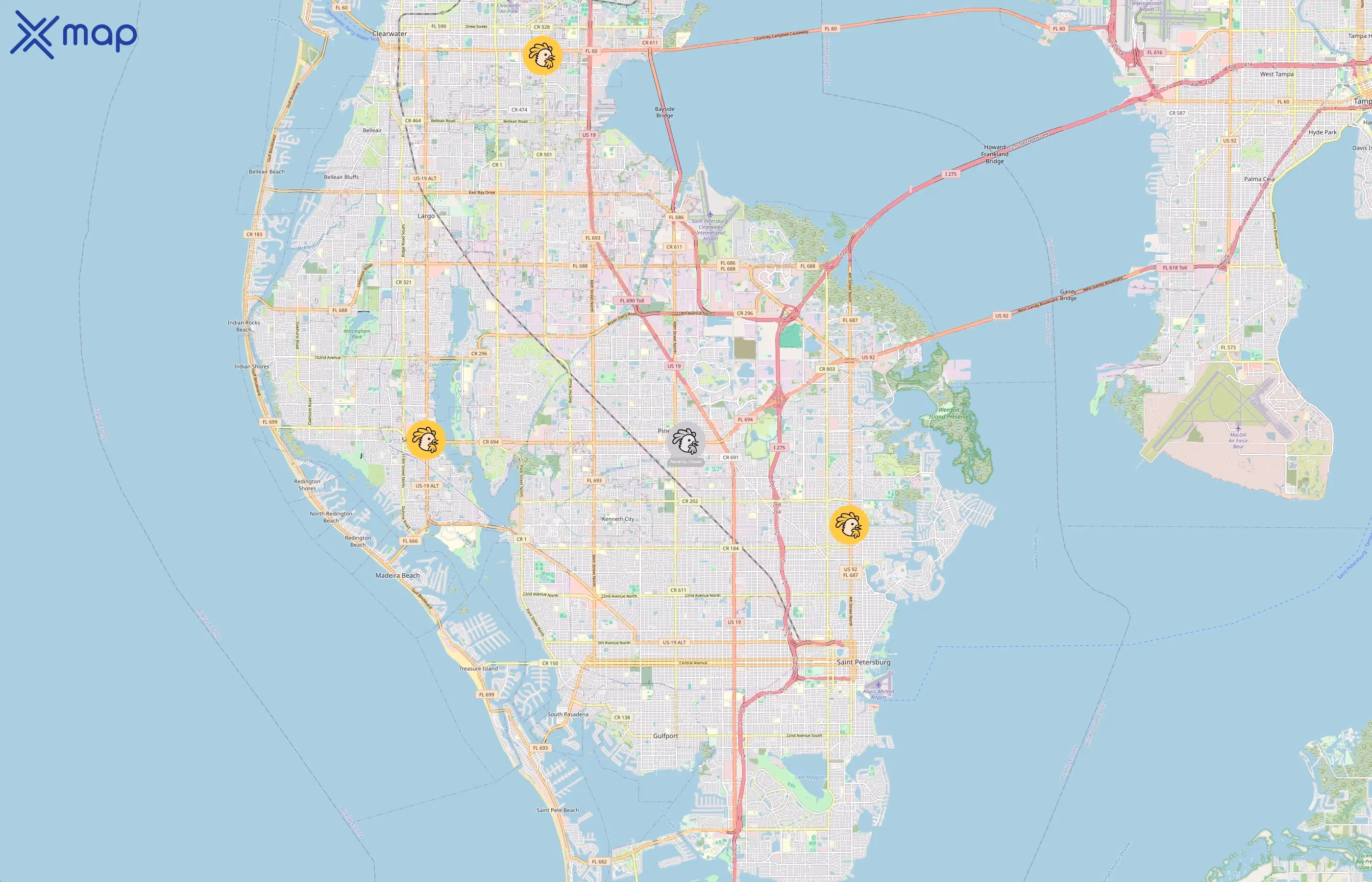 PDQ area coverage
