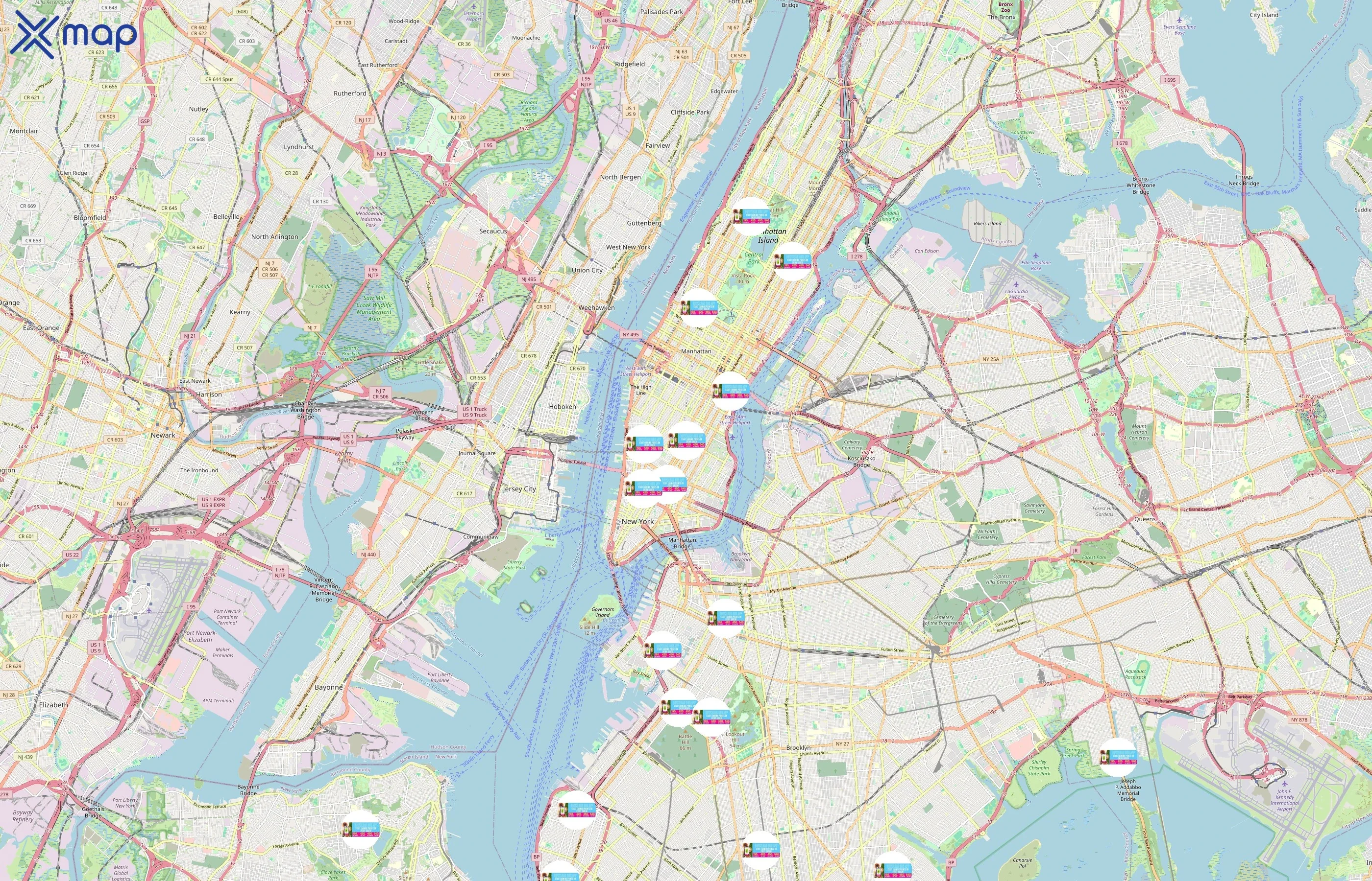 Baya Bar area coverage