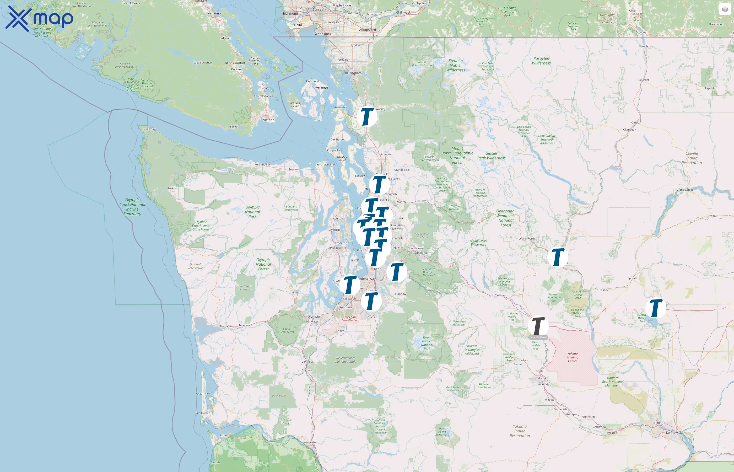 Taco Del Mar street hotspots