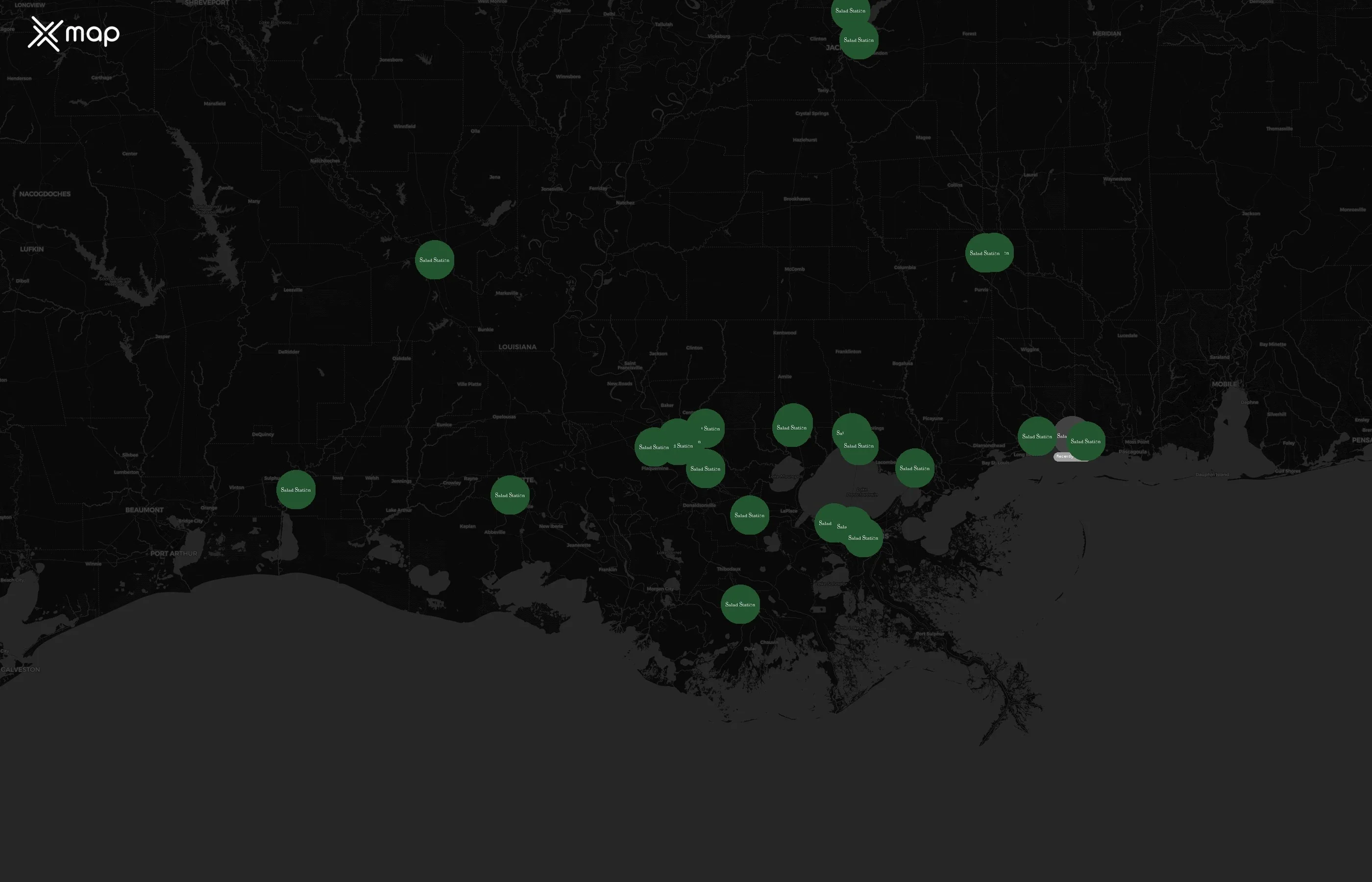 The Salad Station city distribution