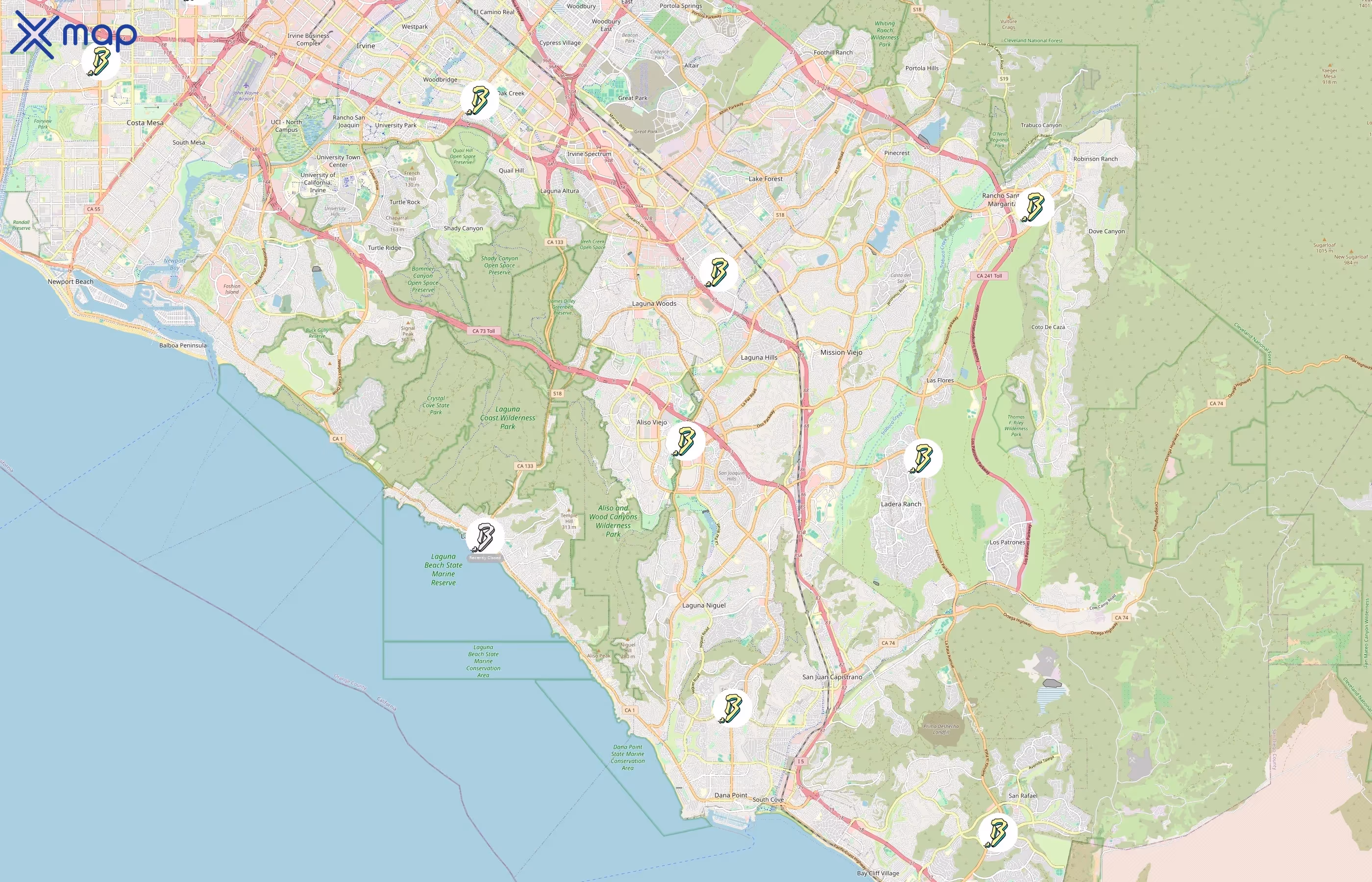 Board & Brew area coverage