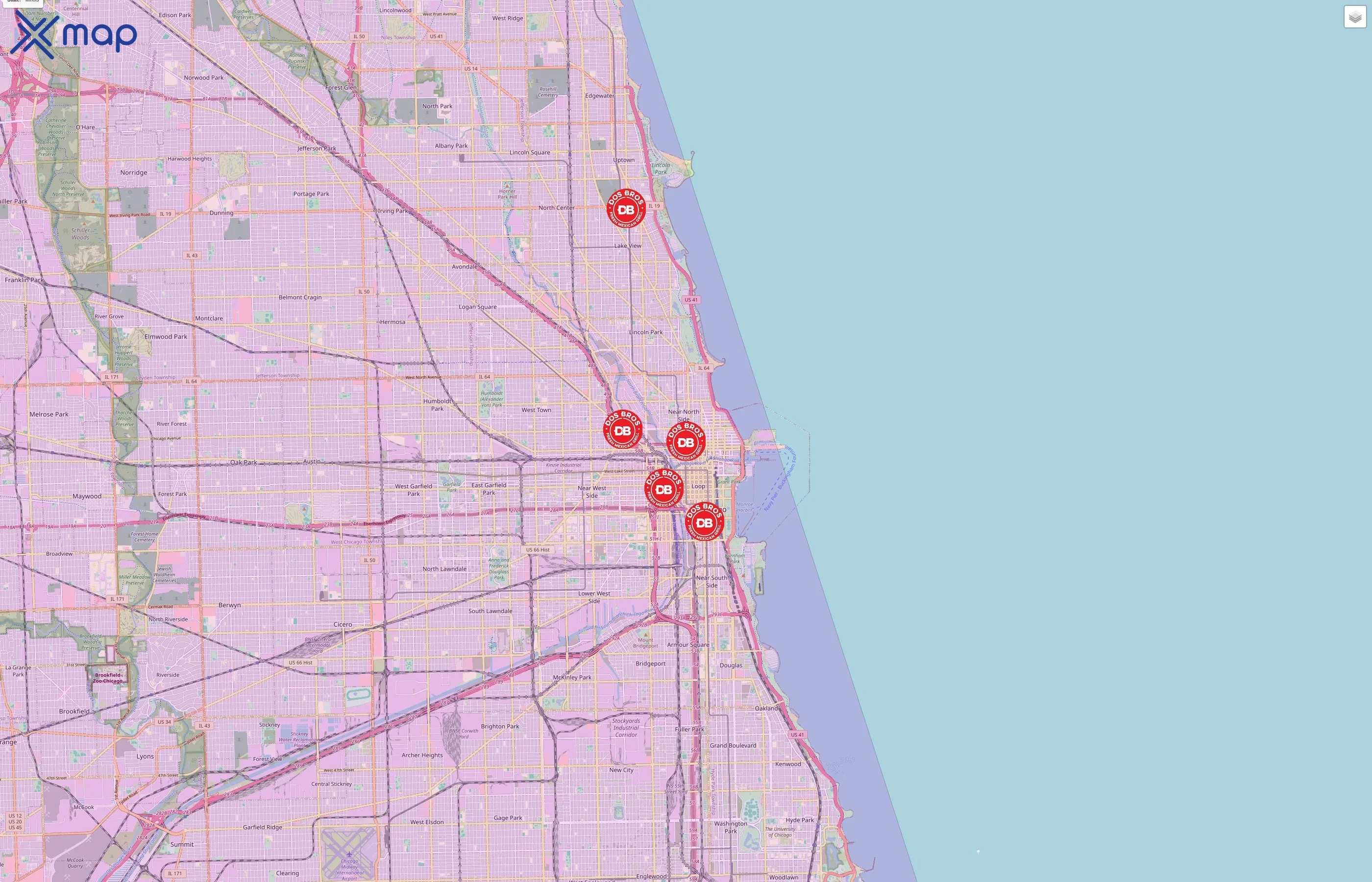 DosBros Fresh Mexican Grill traffic data