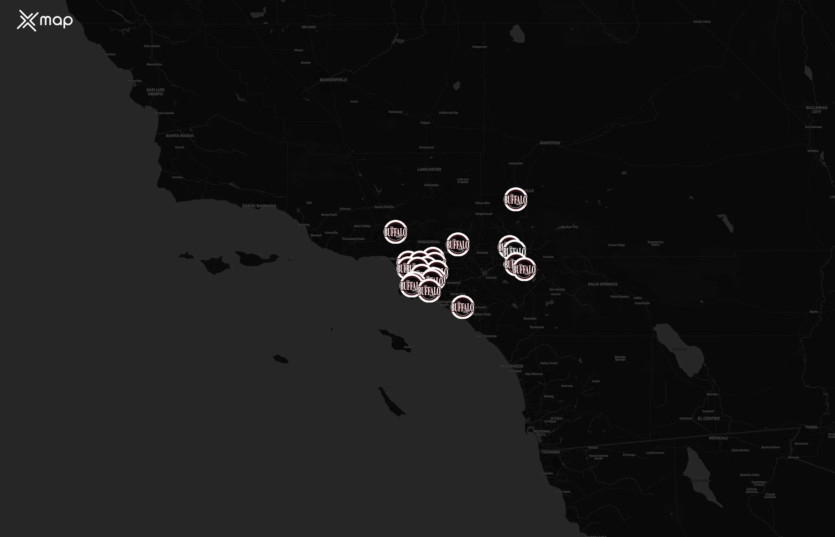 The Buffalo Spot city distribution