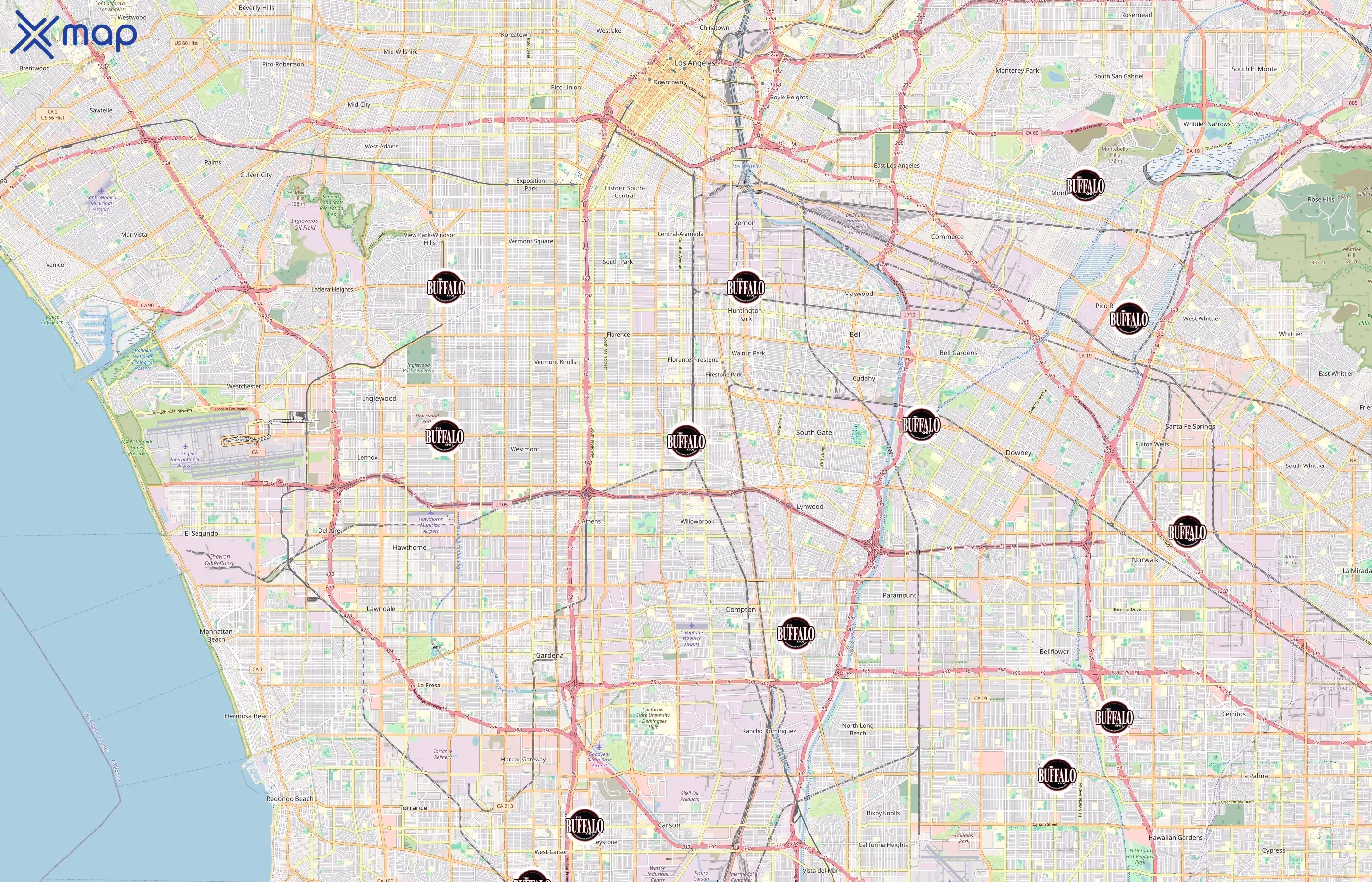 The Buffalo Spot area coverage