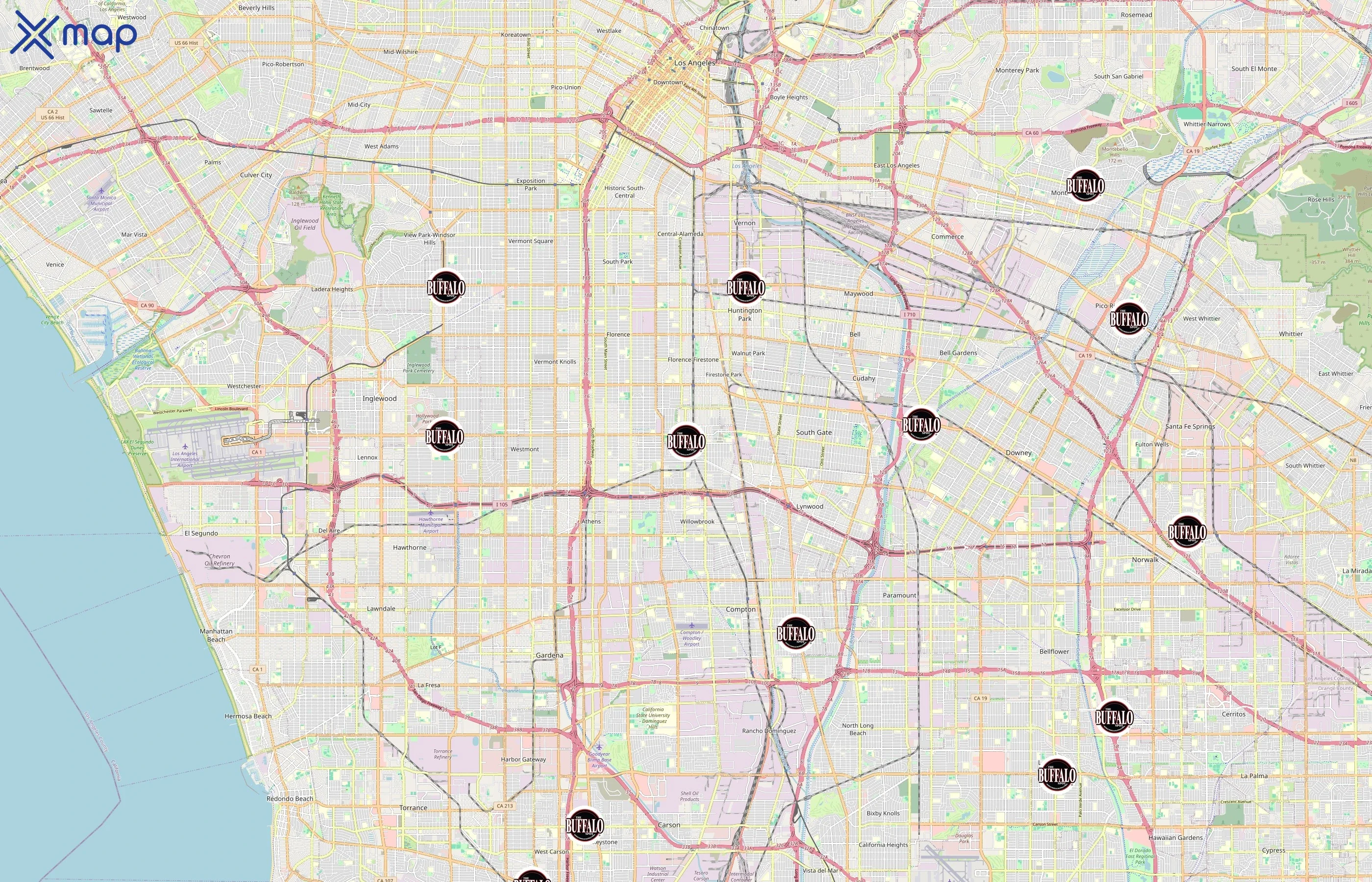 The Buffalo Spot area coverage