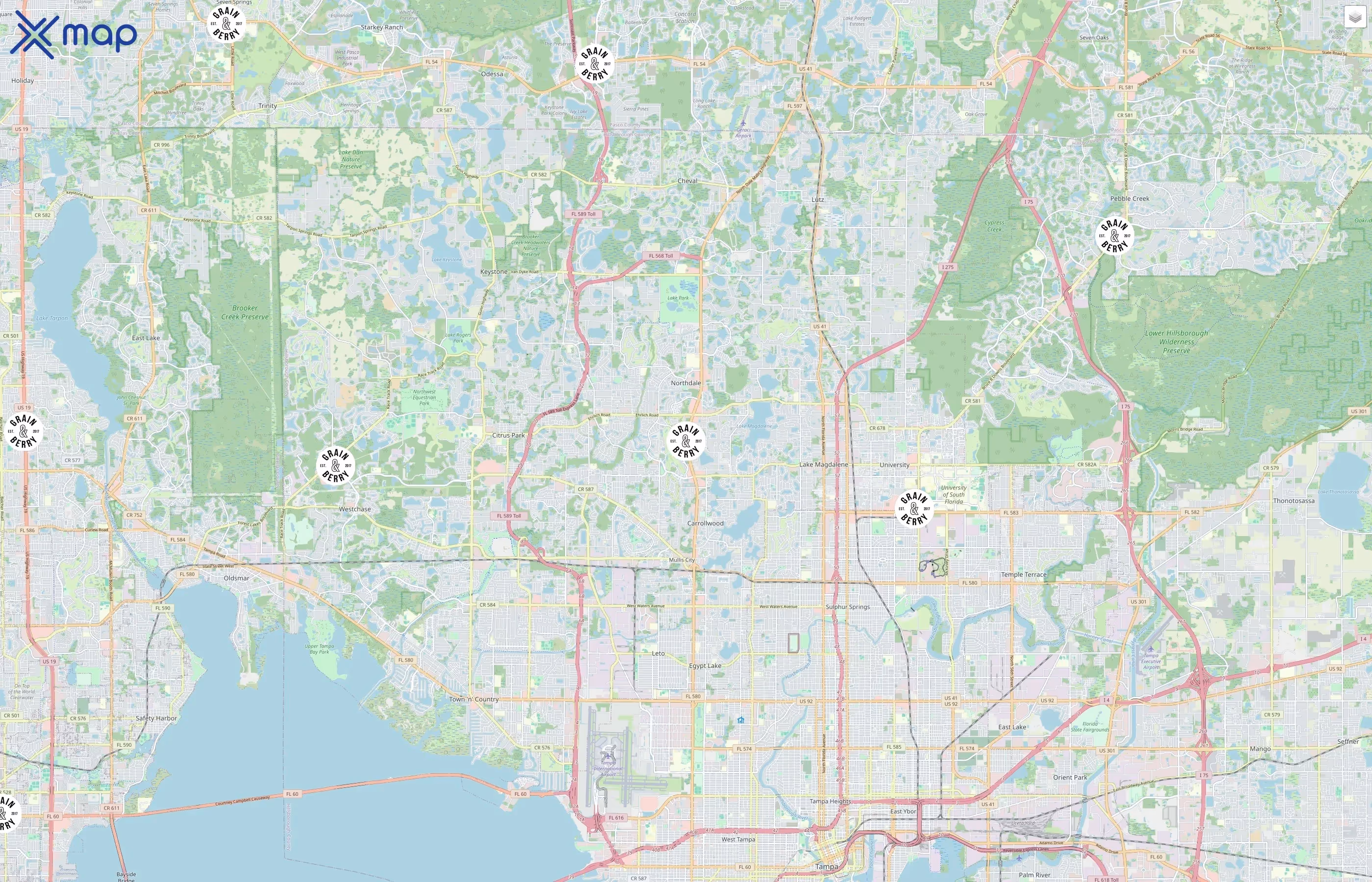 Grain and Berry traffic data