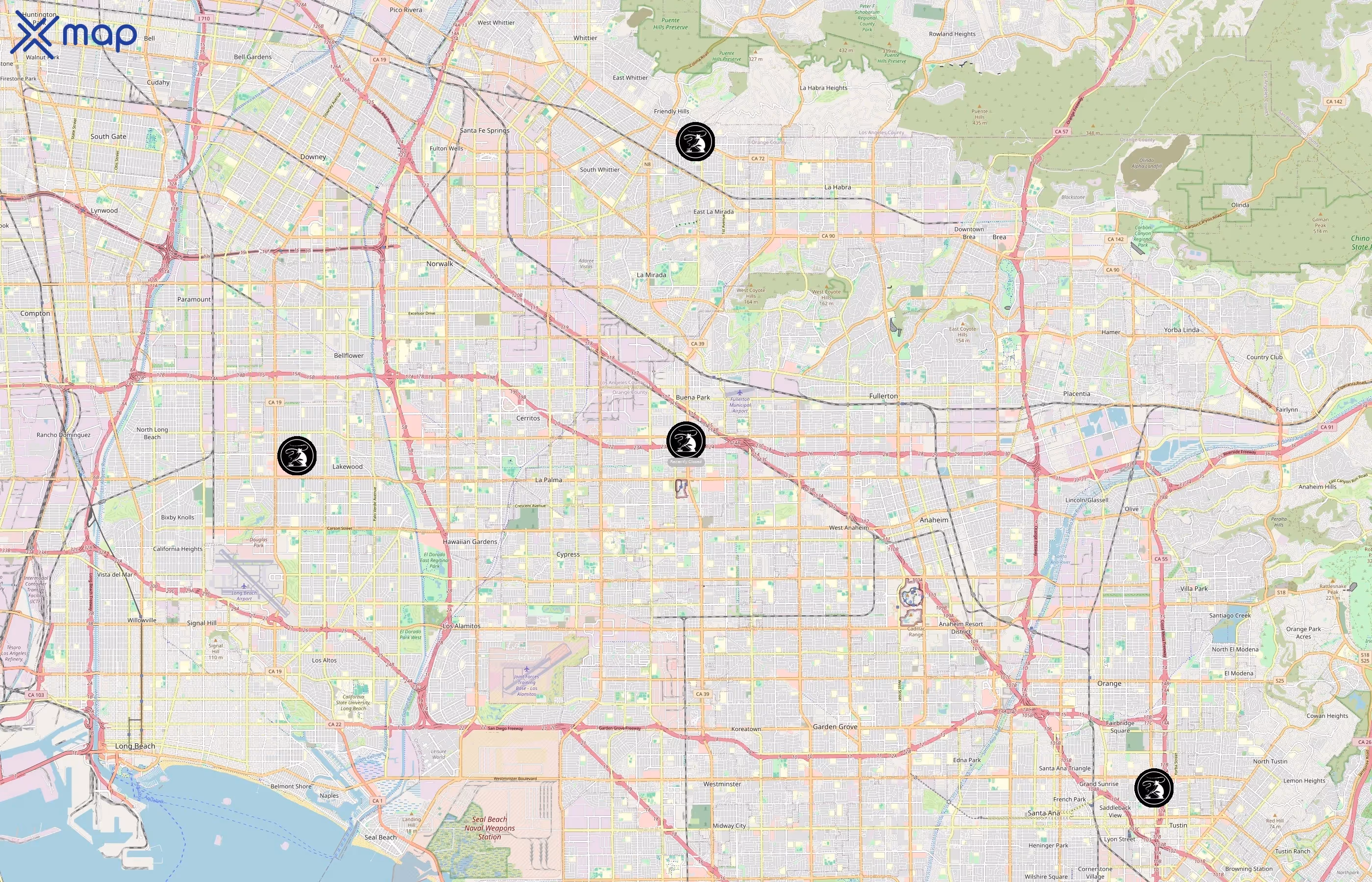 Black Angus Steakhouse area coverage