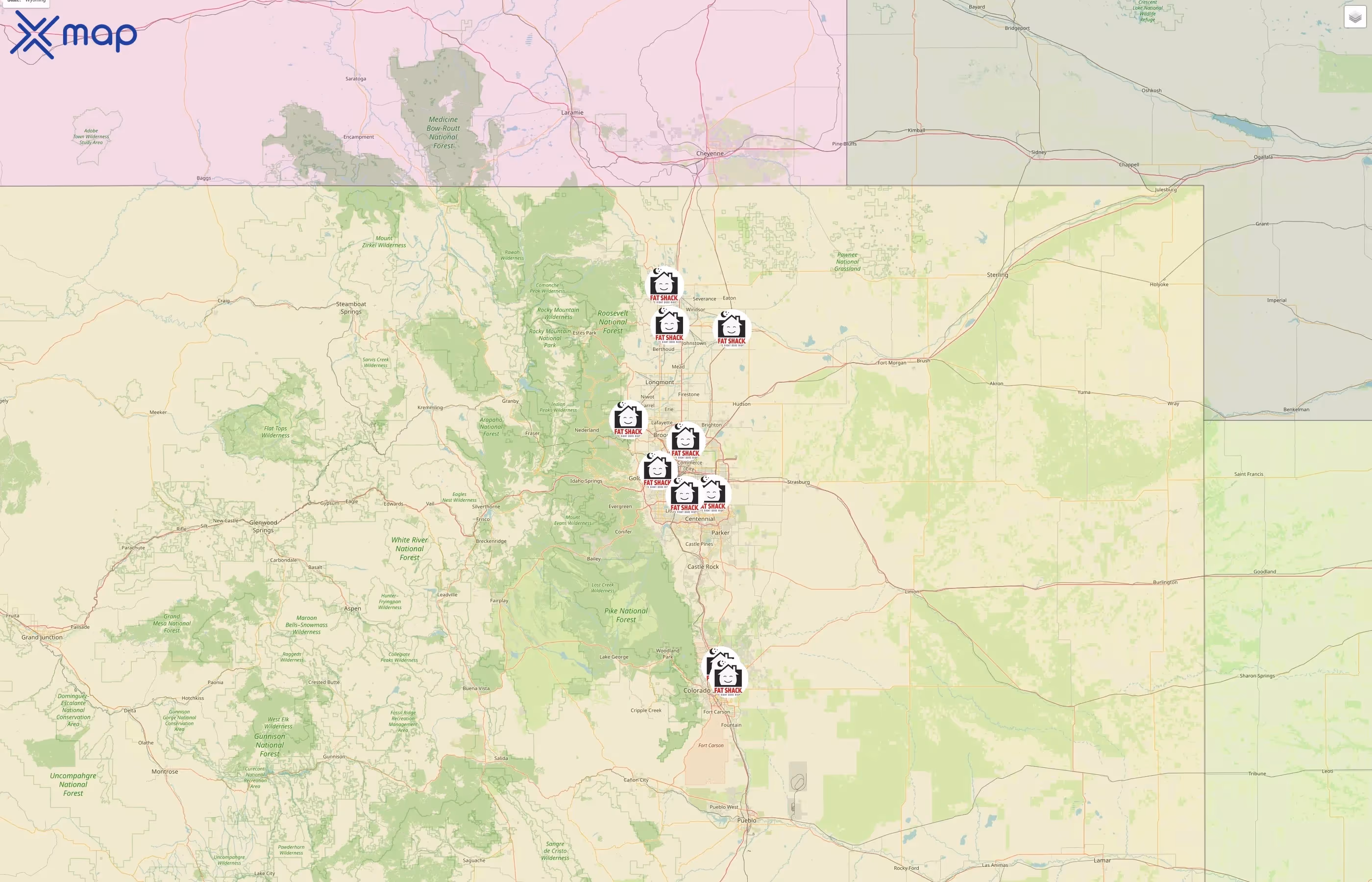 Fat Shack street hotspots