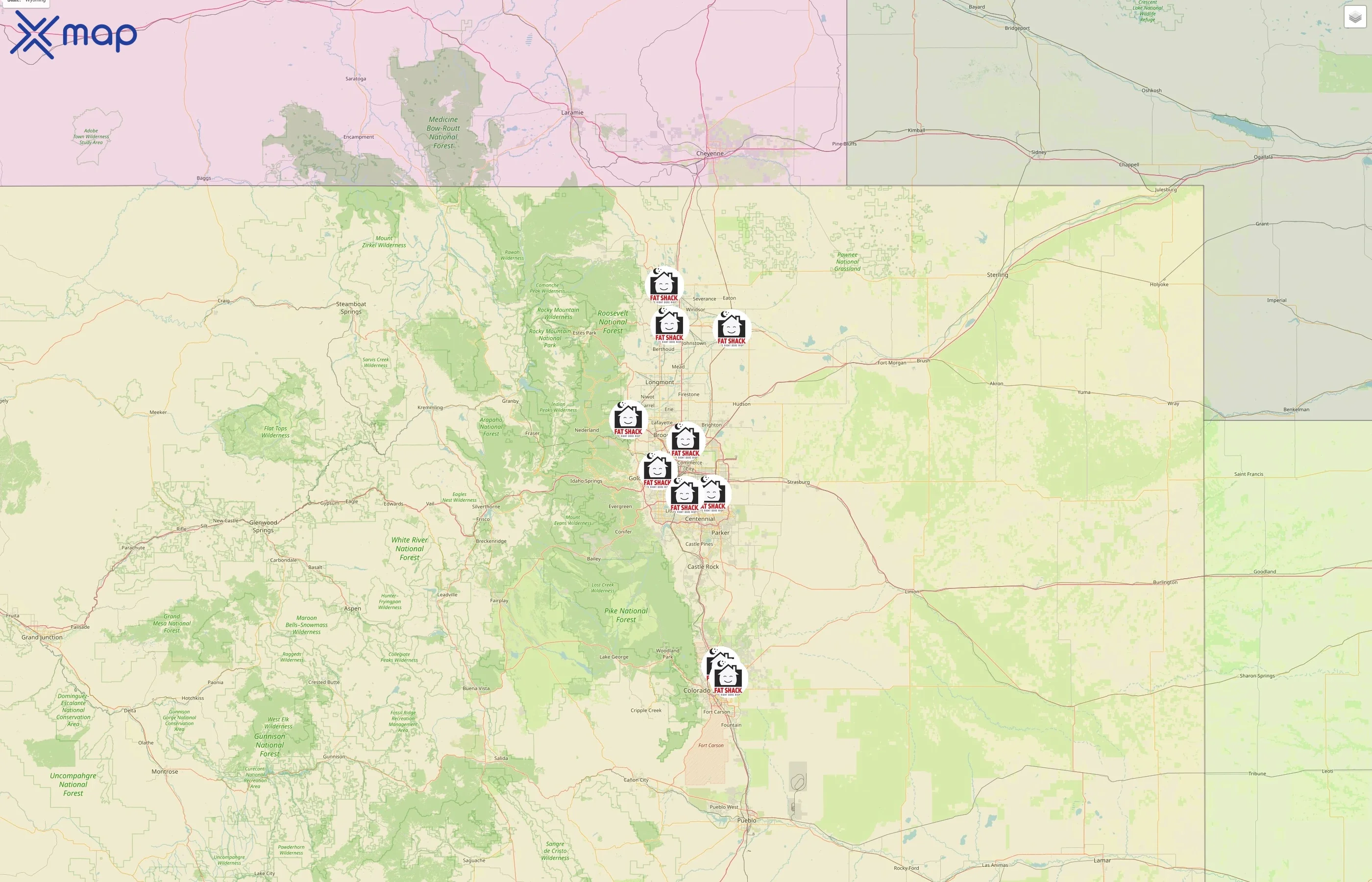 Fat Shack street hotspots