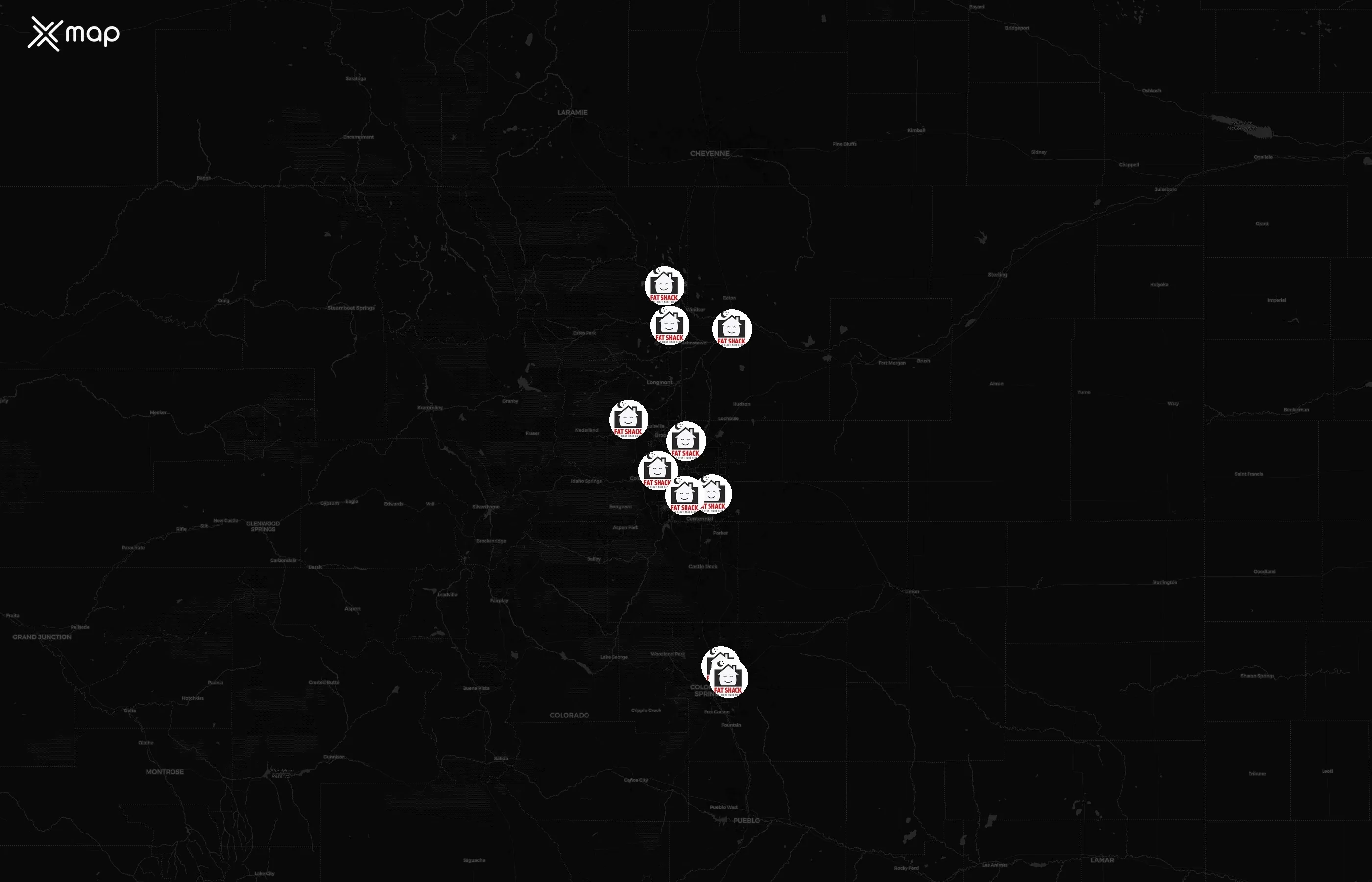 Fat Shack city distribution