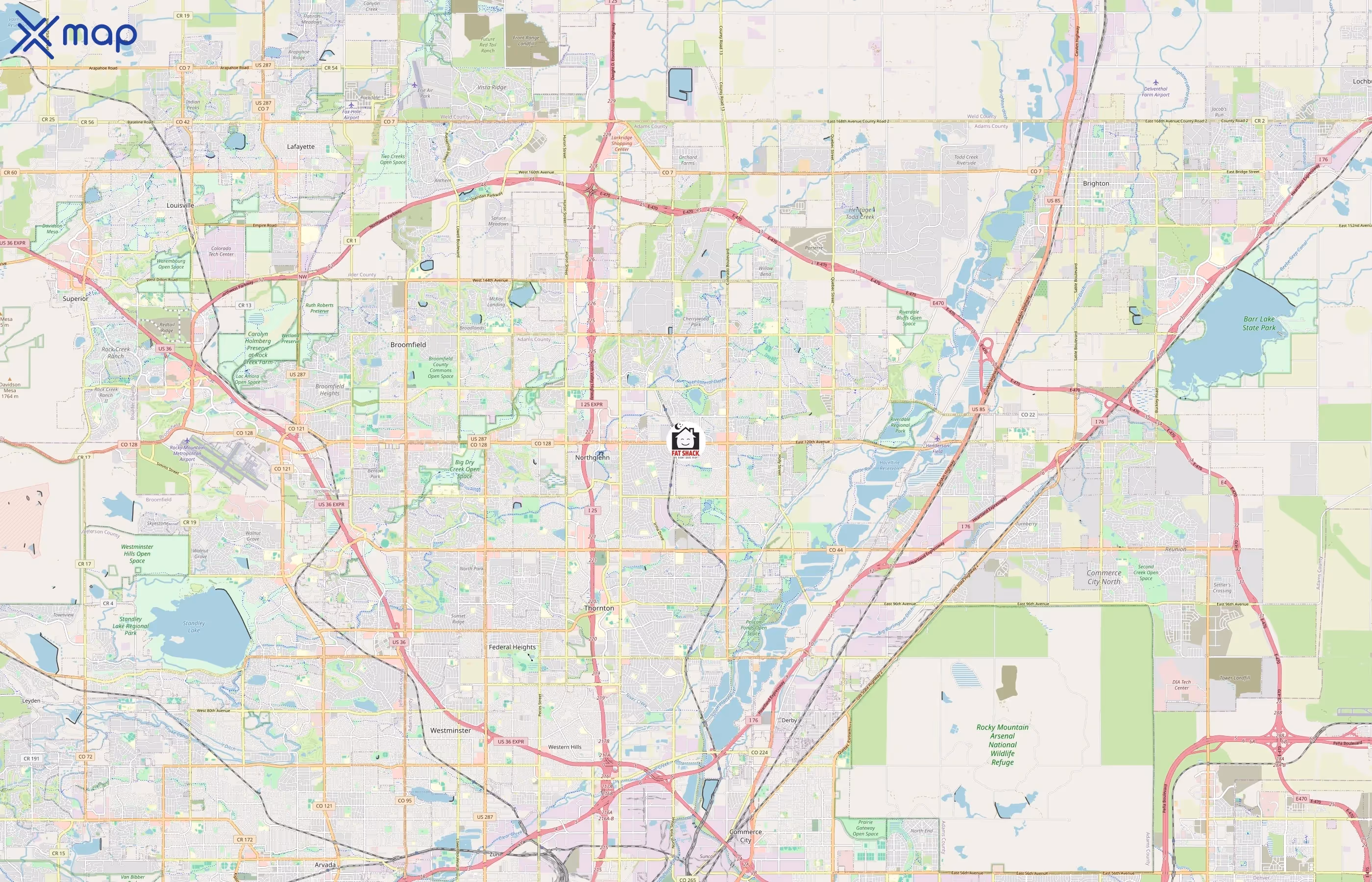 Fat Shack area coverage