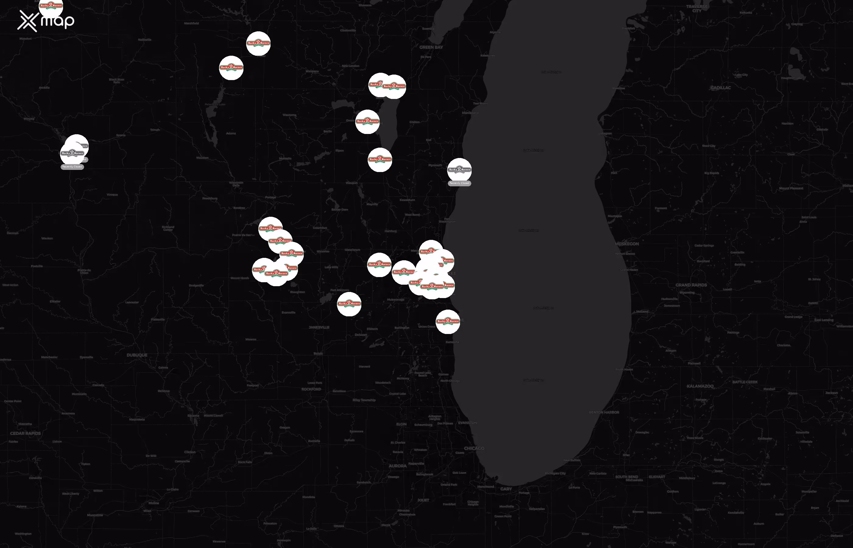 Rocky Rococo city distribution