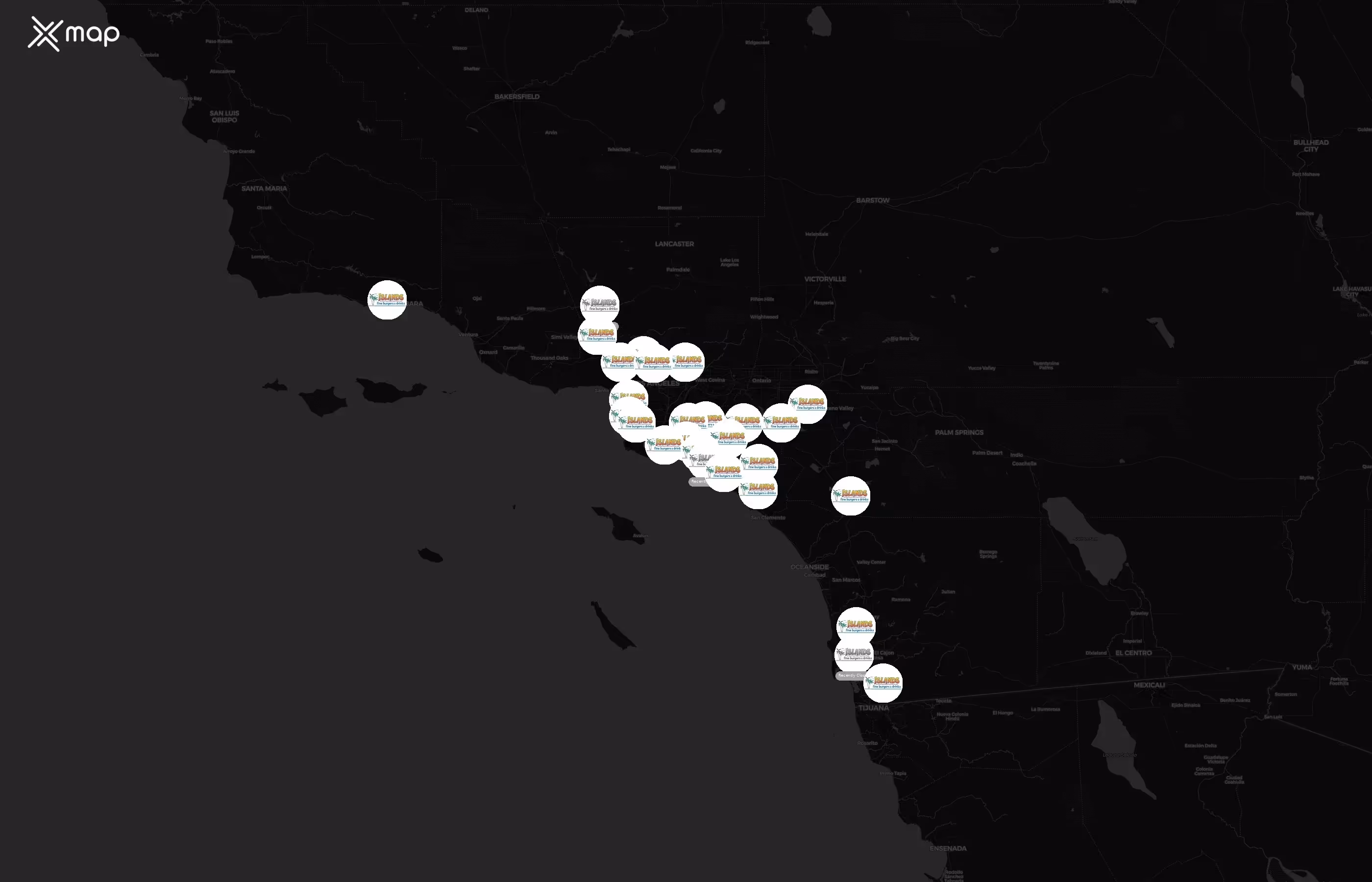 Tortilla Beach city distribution
