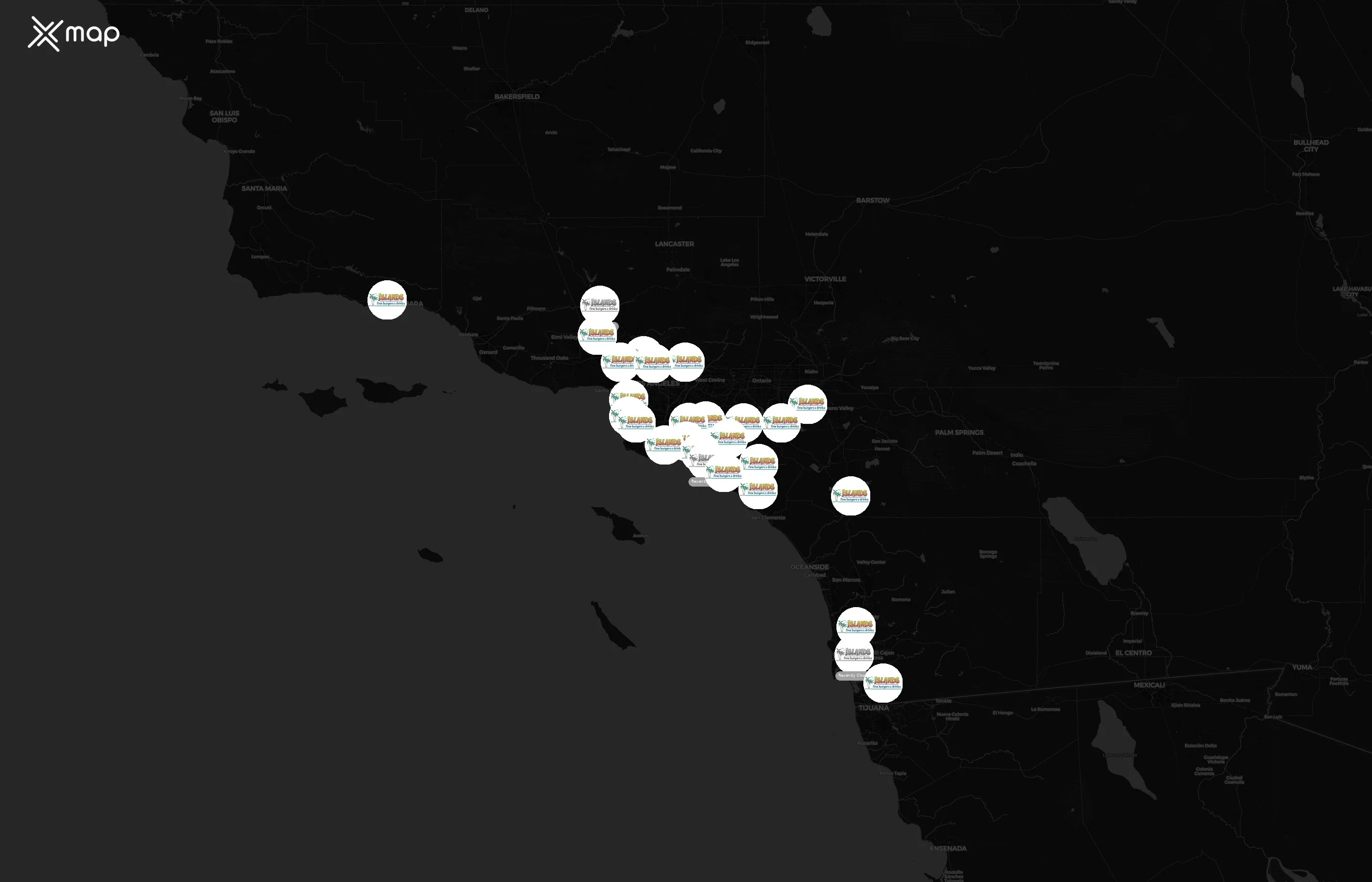 Tortilla Beach city distribution