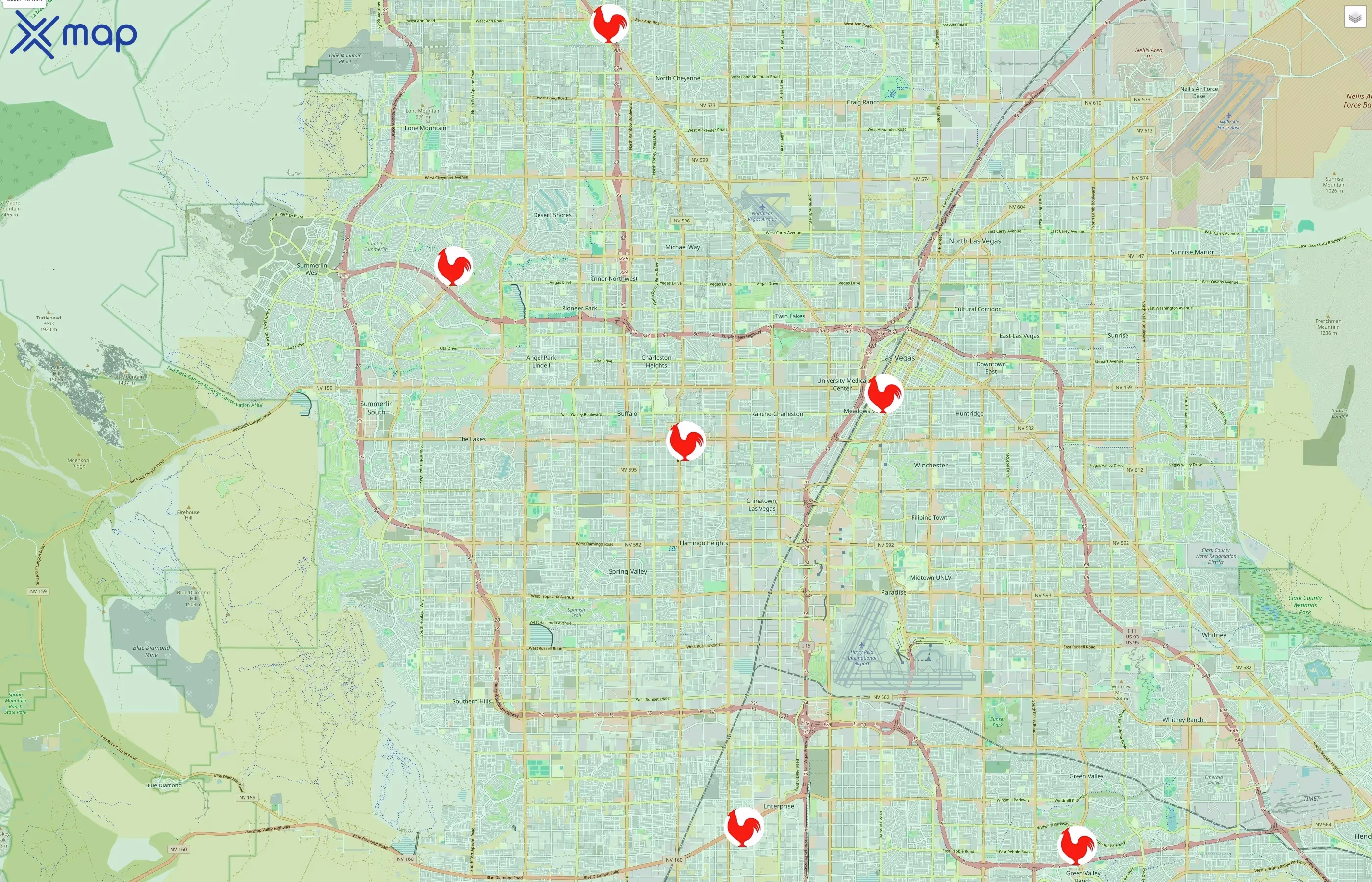 Houston TX Hot Chicken traffic data