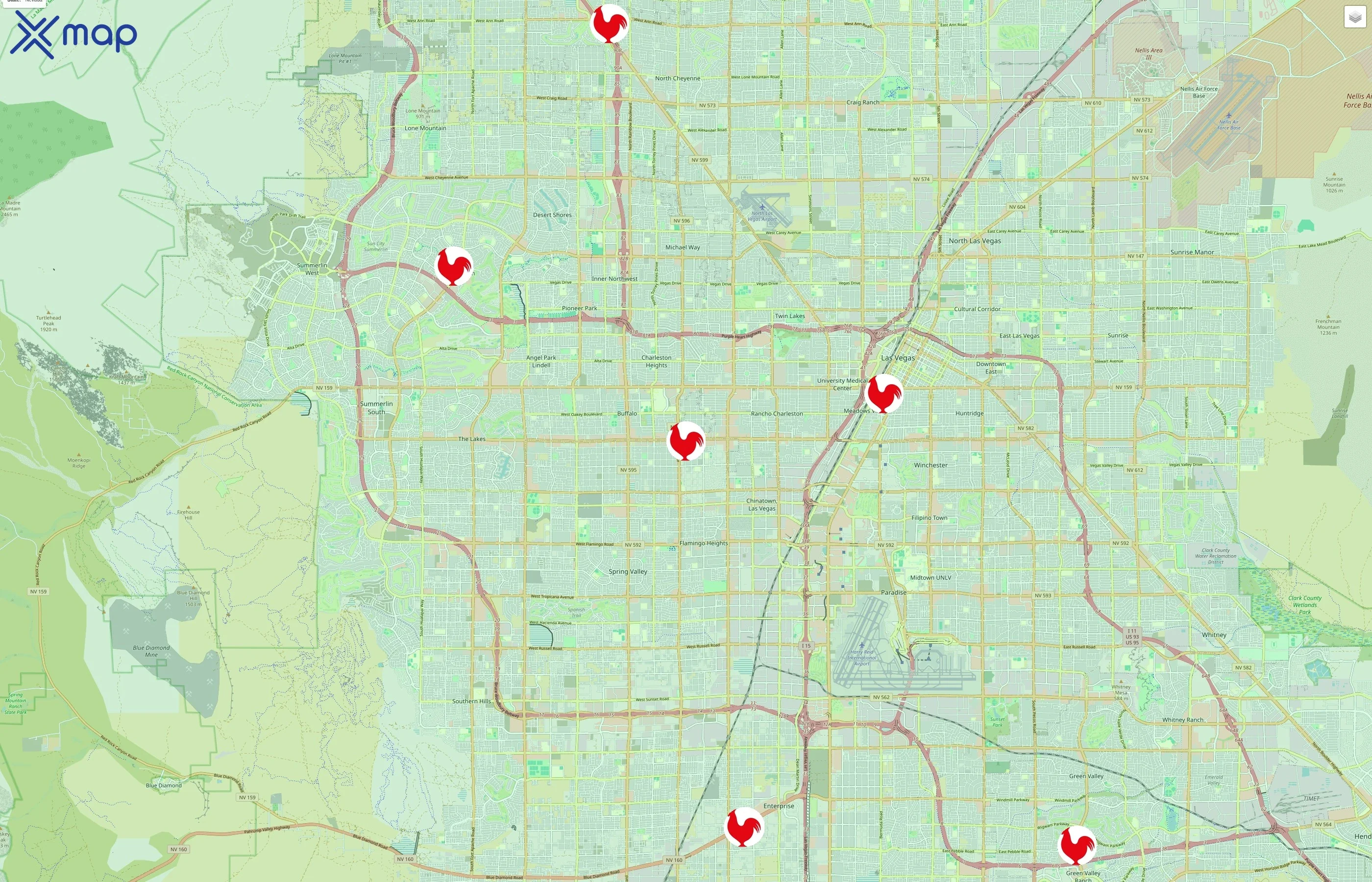 Houston TX Hot Chicken traffic data