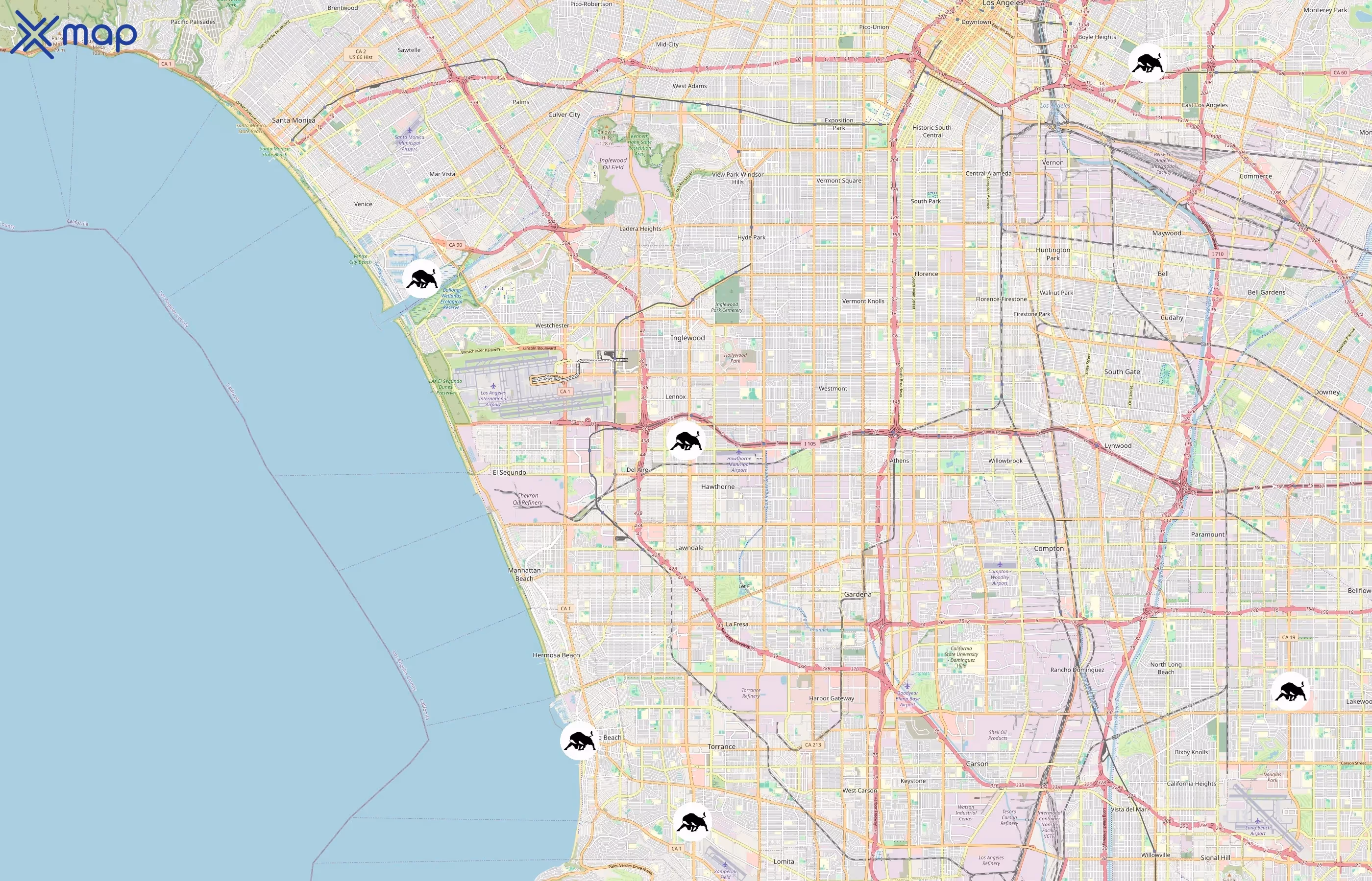 El Torito area coverage