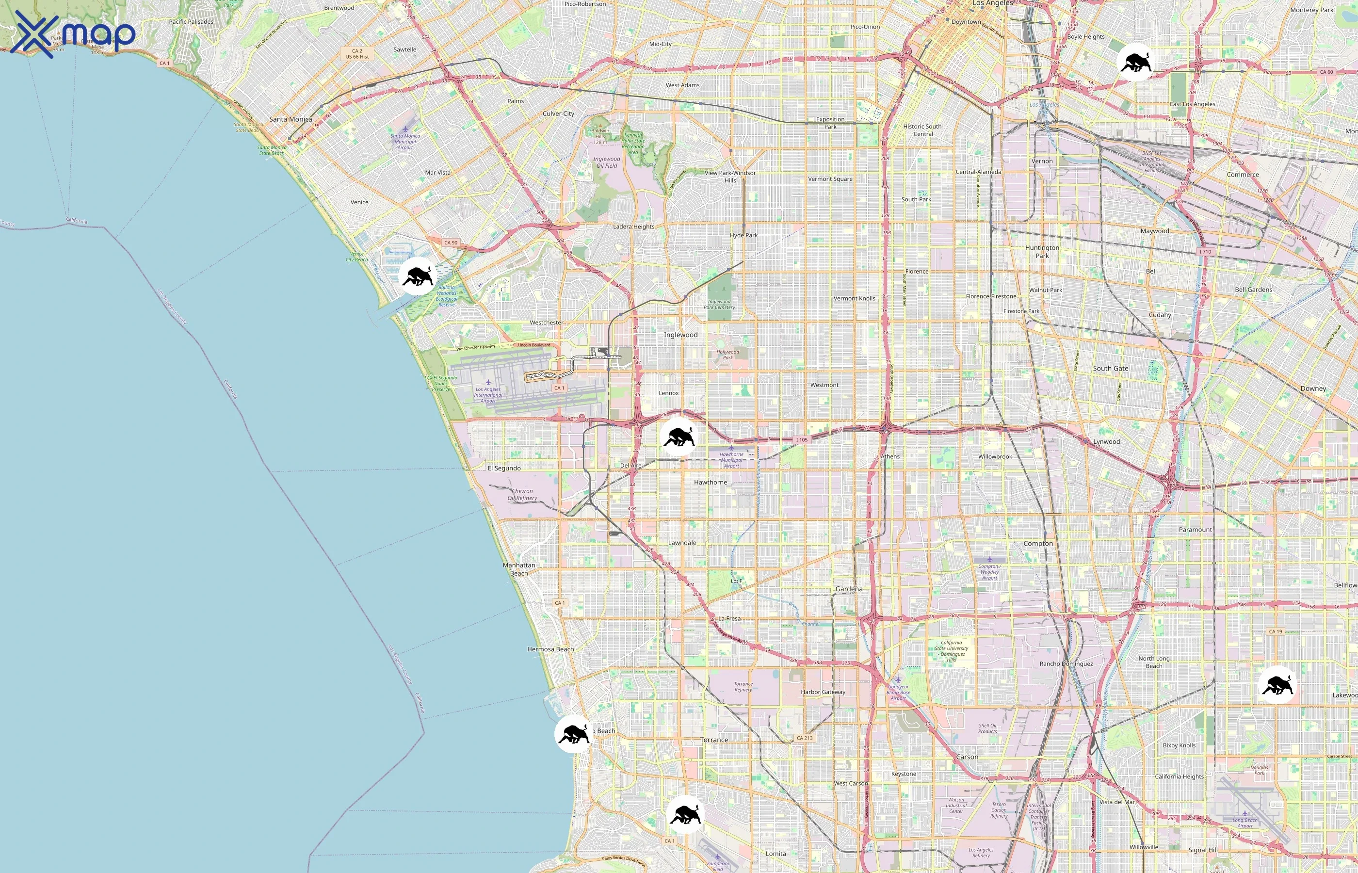 El Torito area coverage