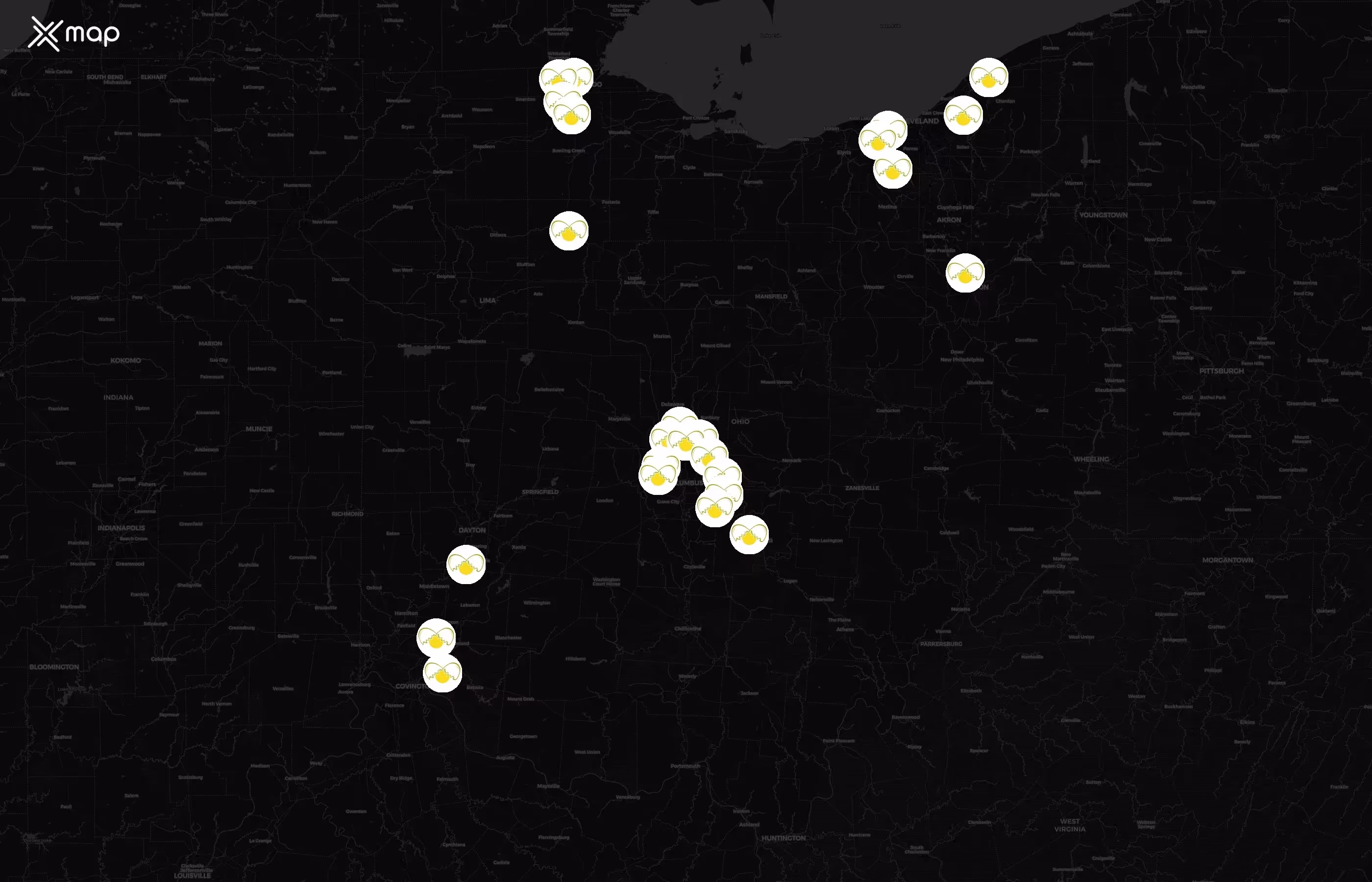 Scramblers city distribution