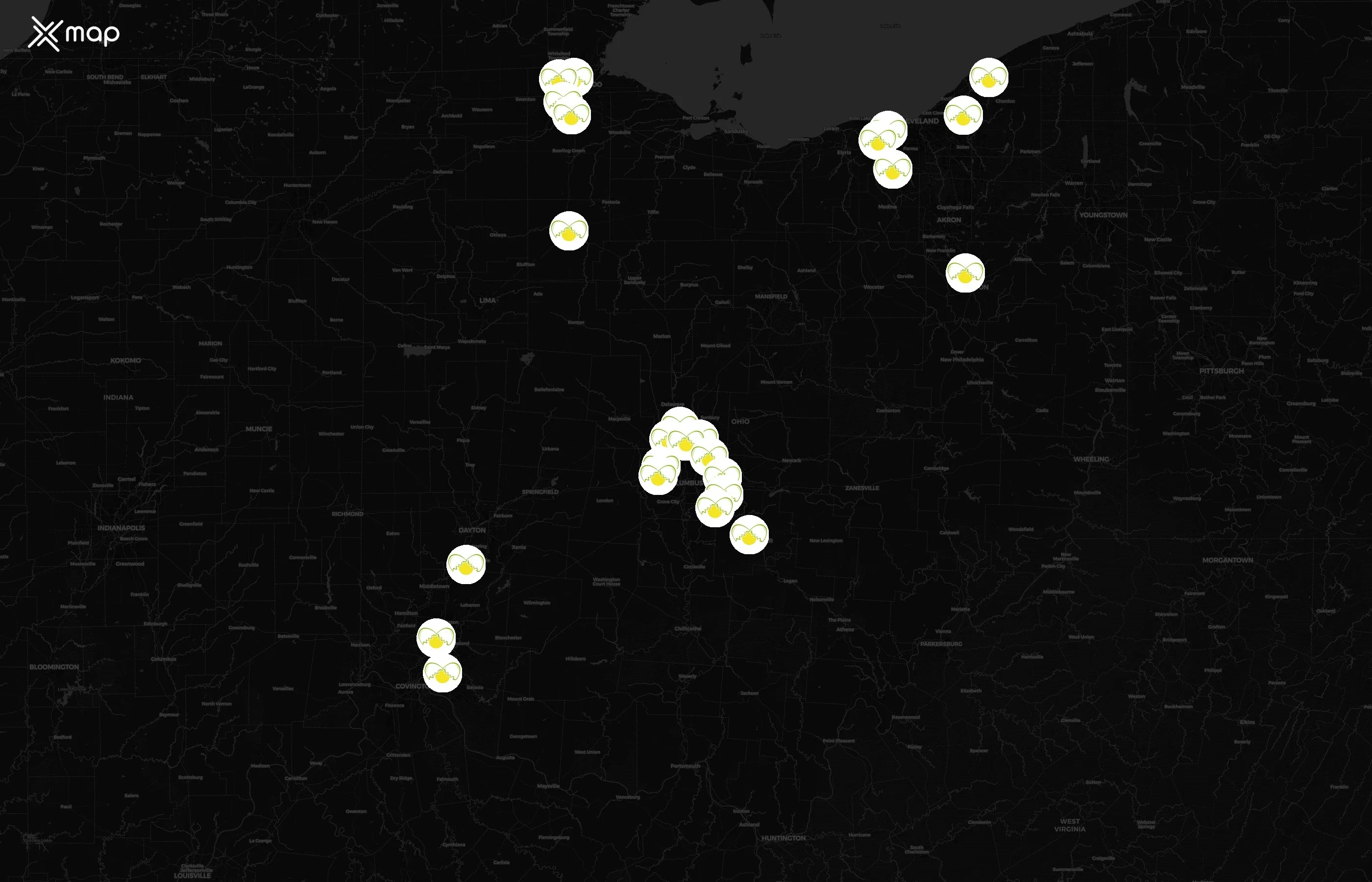 Scramblers city distribution