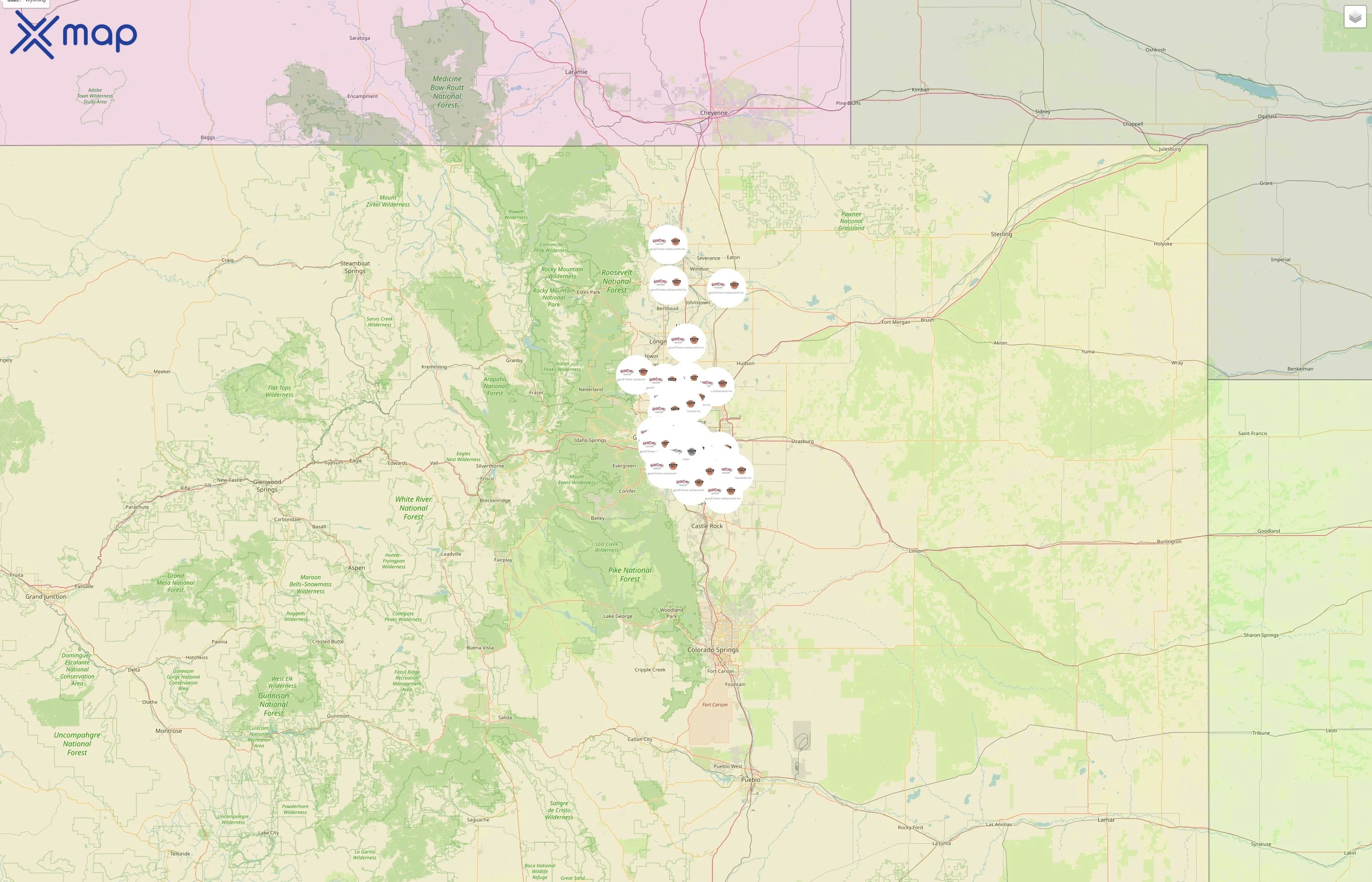 Good Times Burgers & Frozen Custard street hotspots