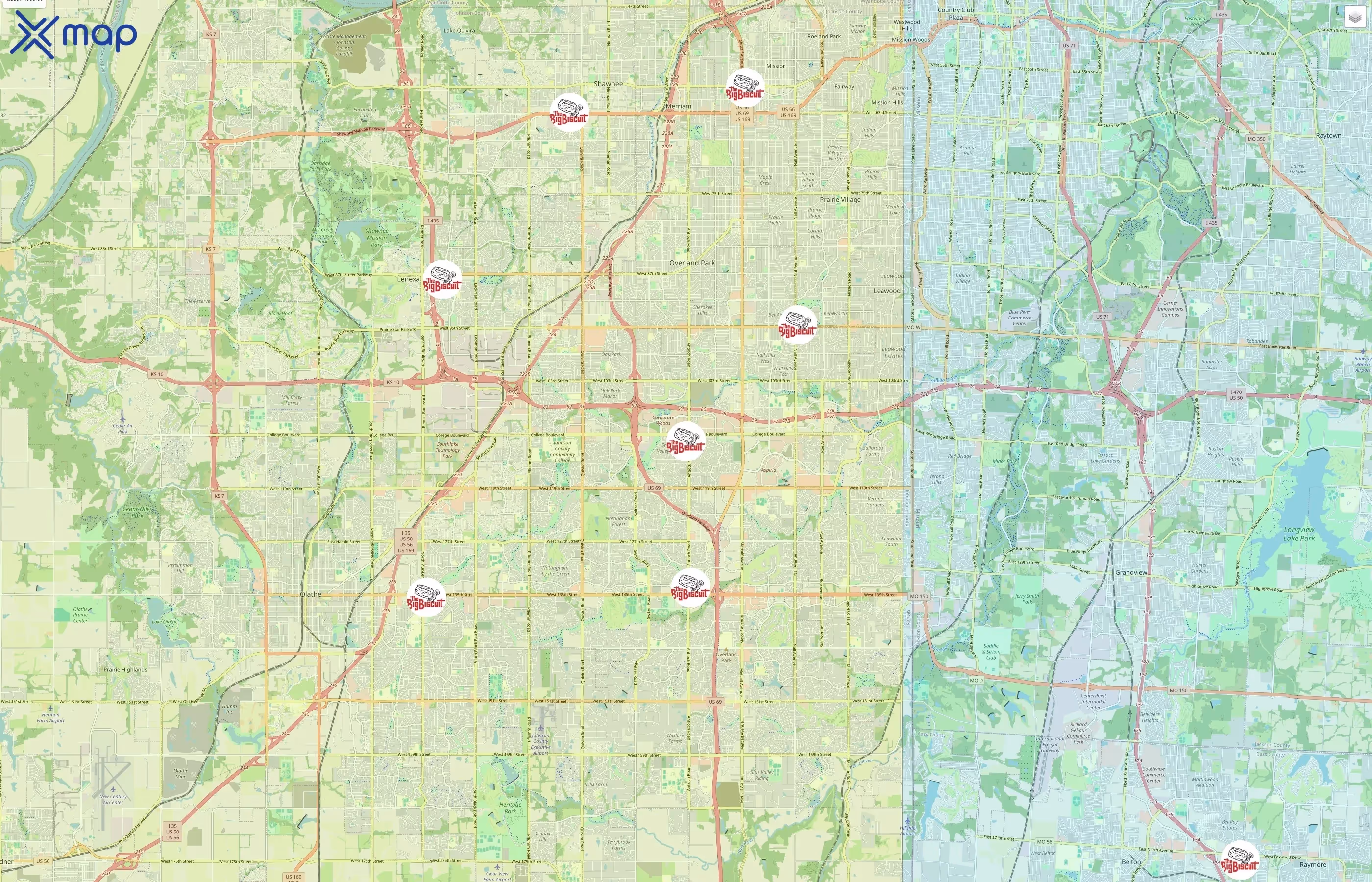 The Big Biscuit traffic data