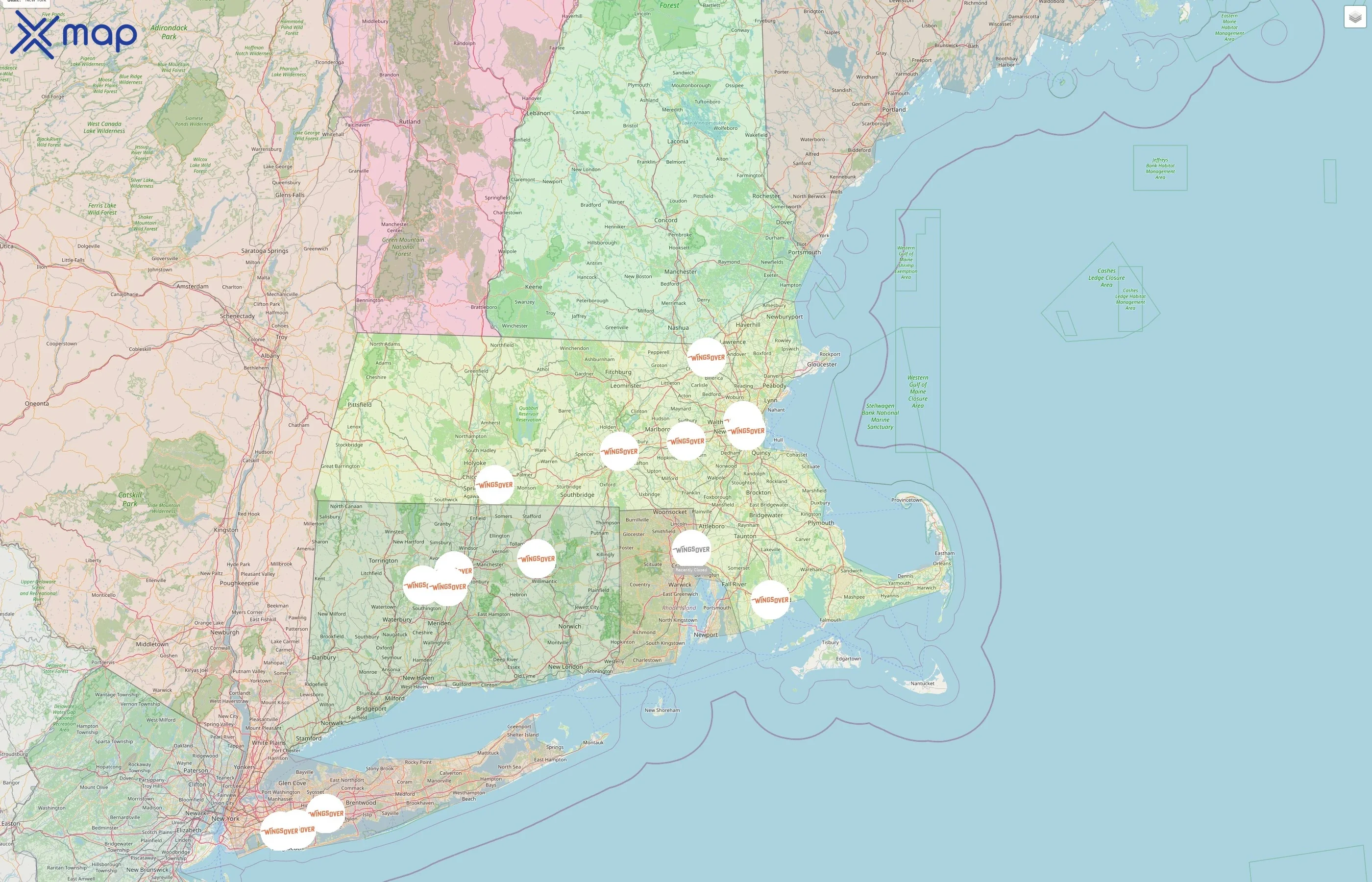 Wings Over street hotspots