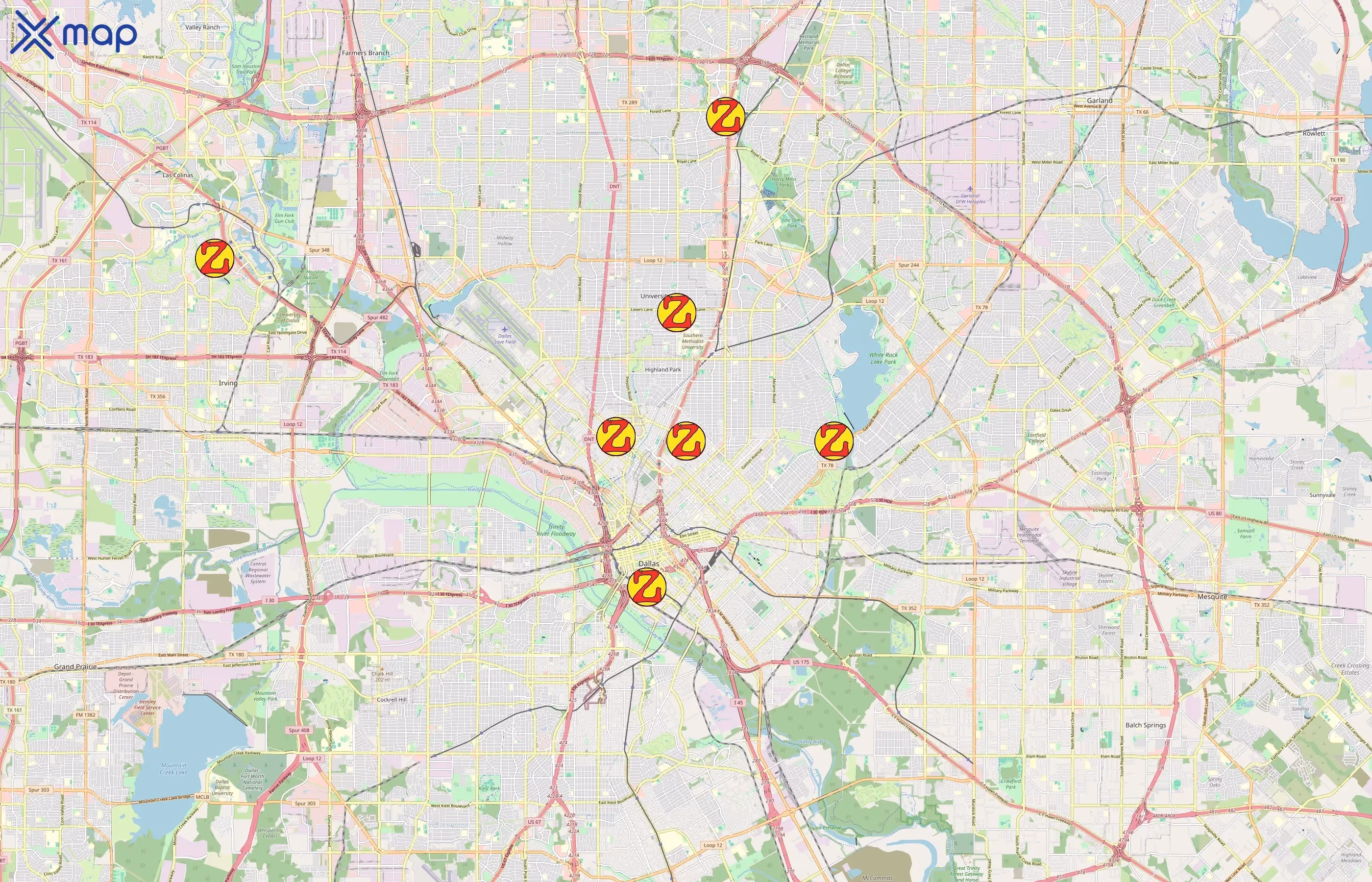 Zalat Pizza area coverage