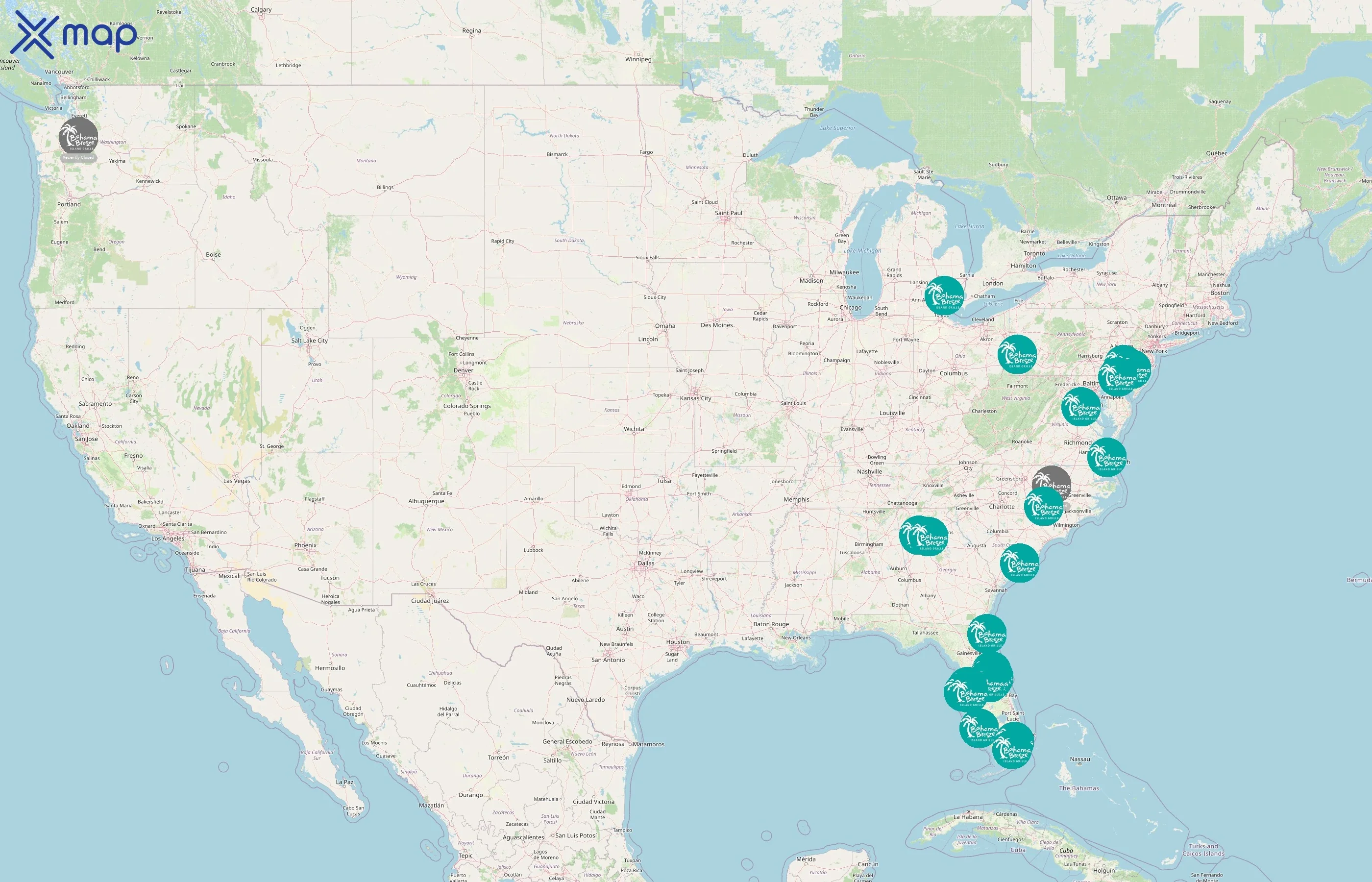 Bahama Breeze business status