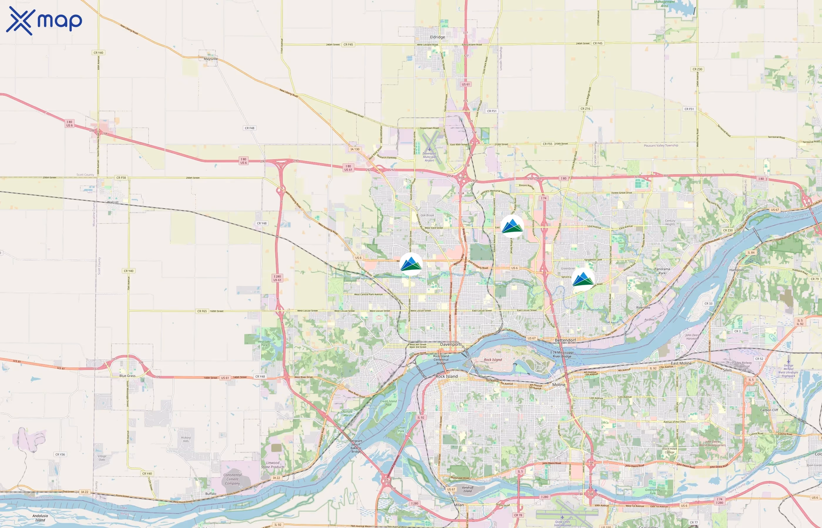 Highland Ventures area coverage